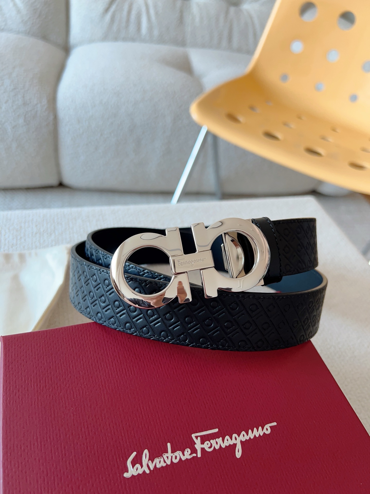 Ремень Ferragamo 35мм — photo 5