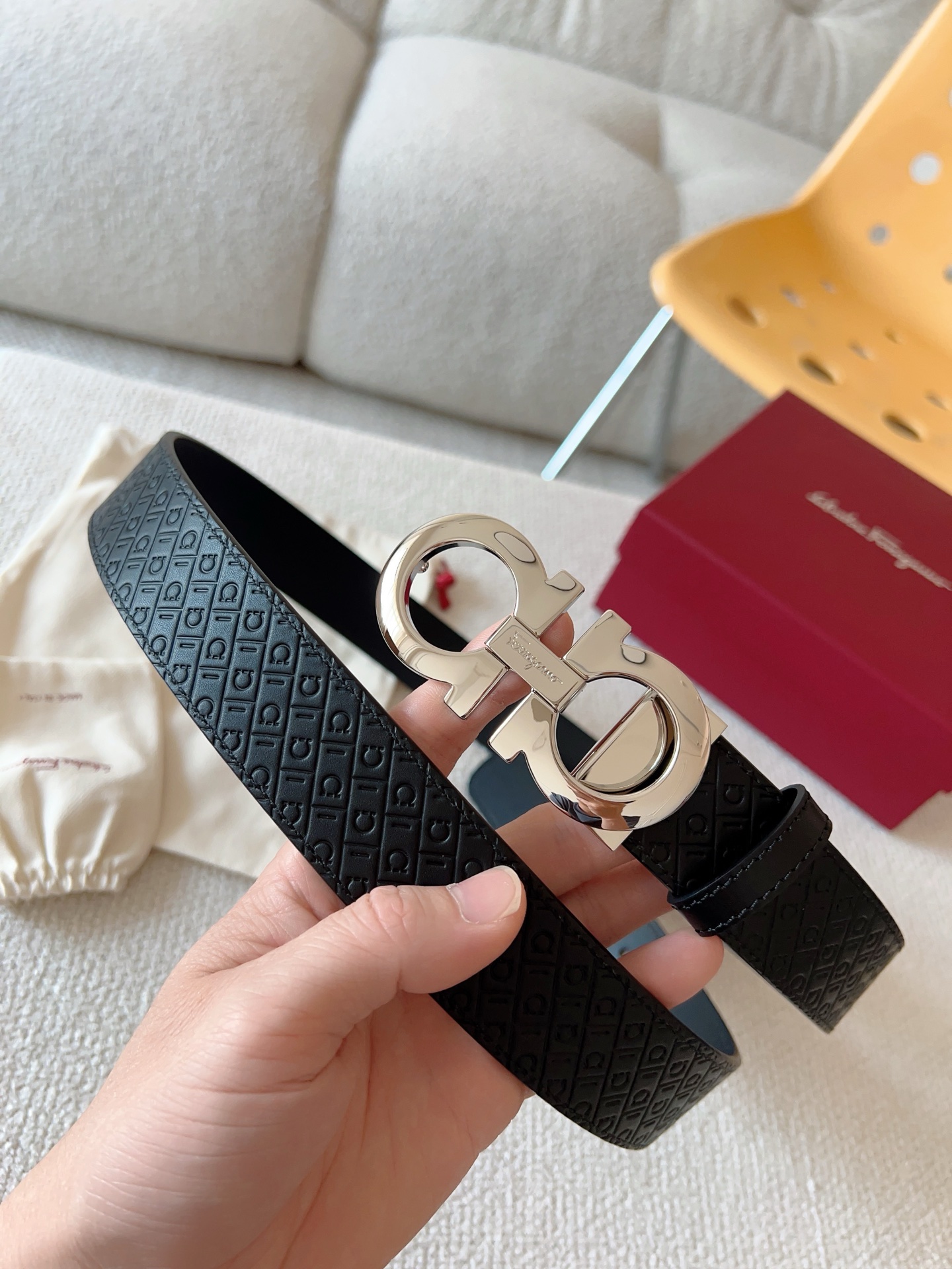 Ремень Ferragamo 35мм — photo 2
