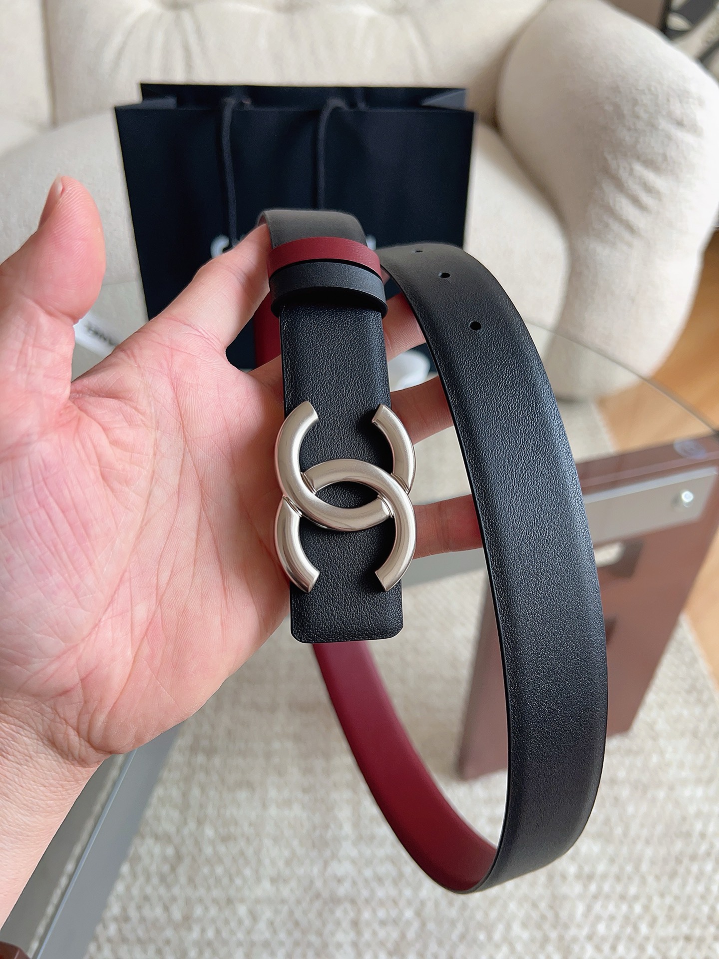 Chanel Style Leather Women's Belts Lookbook Reference image 2