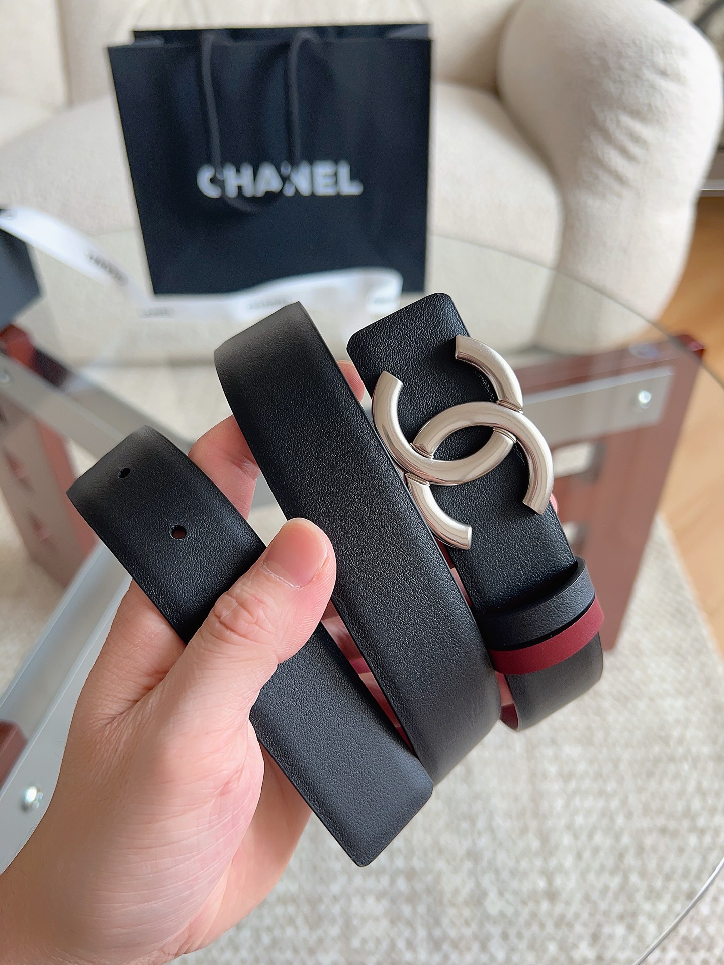 Chanel Style Leather Women's Belts Lookbook Reference image 1
