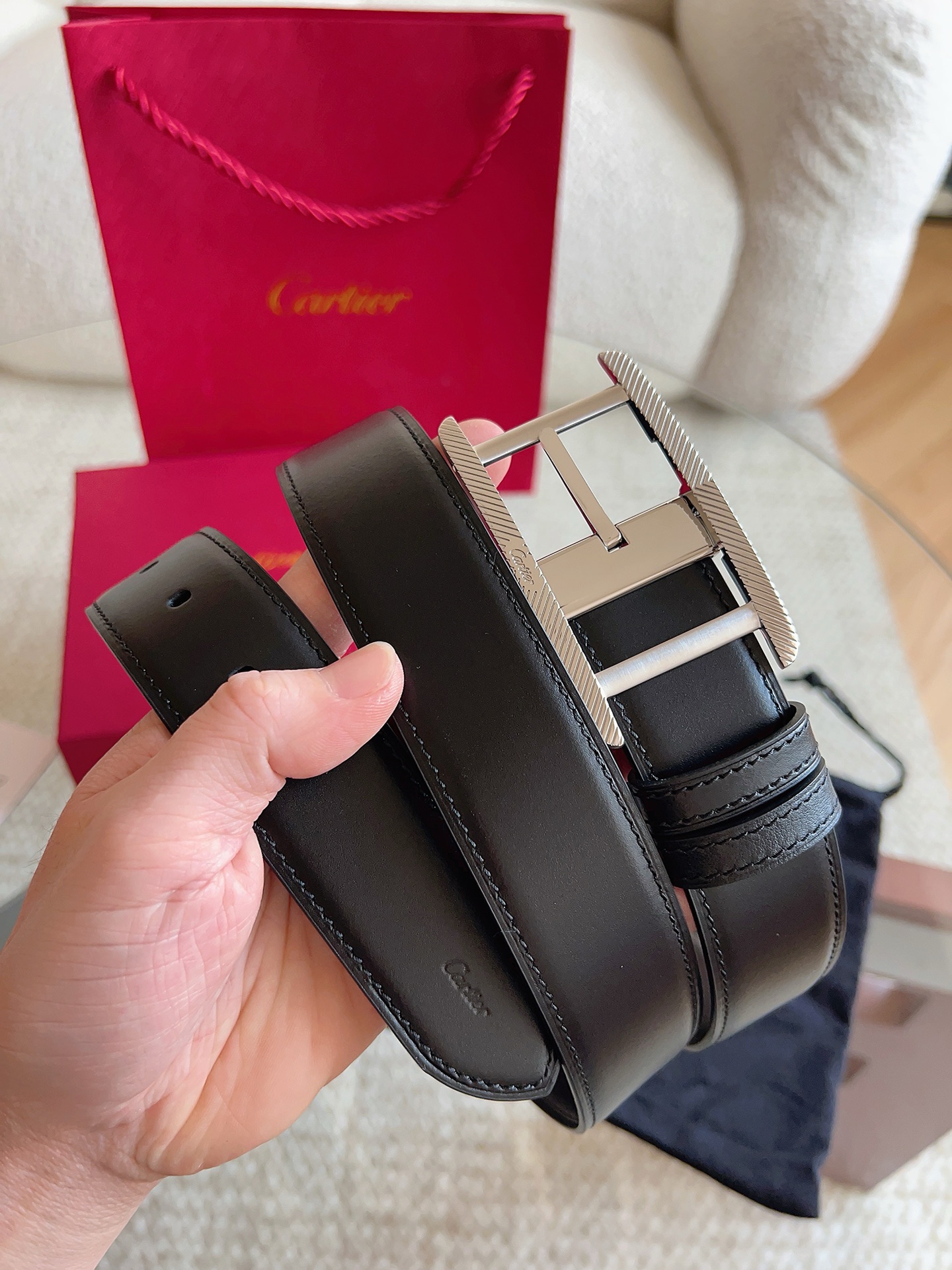 까르띠에 벨트 57172 Cartier Belt