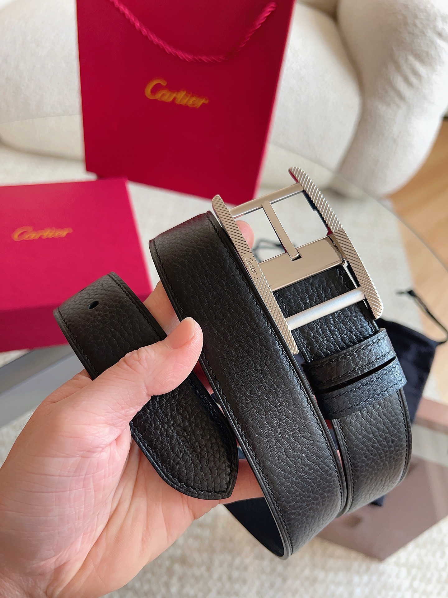 까르띠에 벨트 57174 Cartier Belt