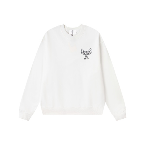 Ami De Coeur Sweatshirt 400G Cotton Fleece Crewneck with Winged Heart Logo 1 Ami De Coeur Sweatshirt 400G Cotton Fleece Crewneck with Winged Heart Logo