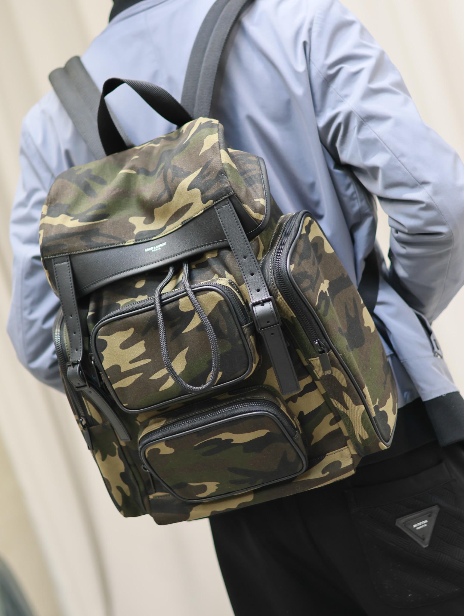 Saint Laurent ysl City_Men's Backpack/Mountain Bag
