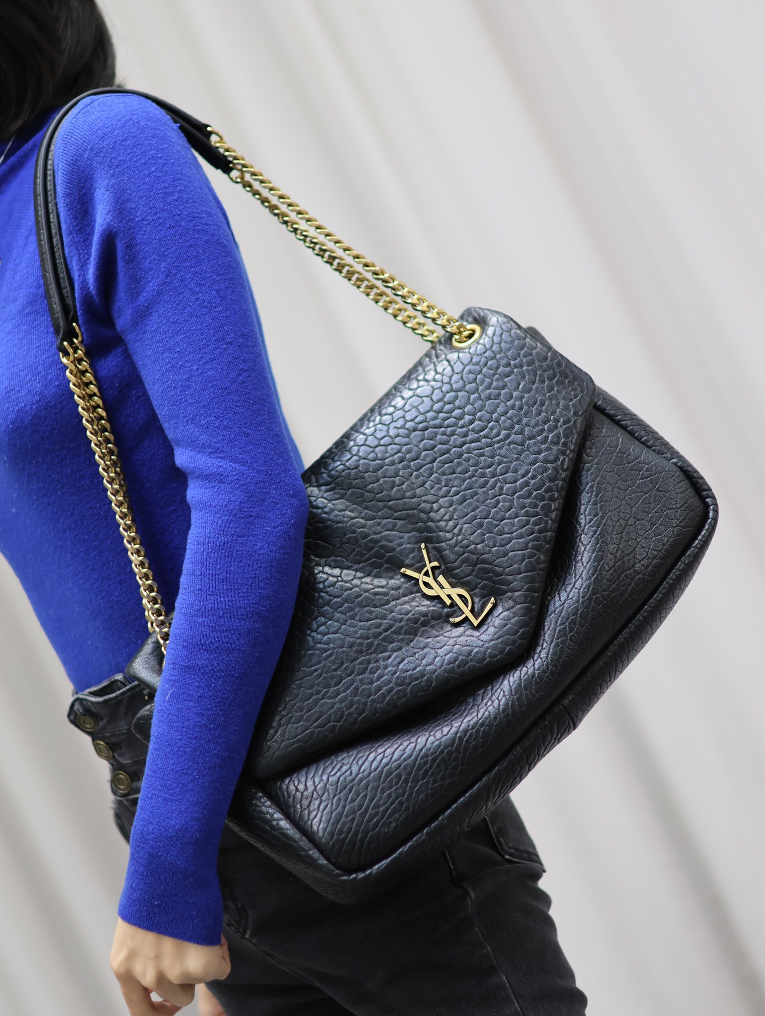 NO:208781,Reference for photos with the upper body_, Saint Laurent, saint laurent19860909随拍上身参考_,圣罗兰,saint laurent,Bag