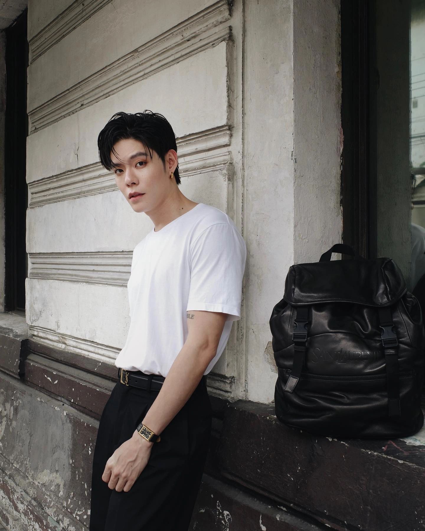 NO:771981,Back to the youthful look_, saint laurent, saint laurent19860909回到少年感穿搭_,圣罗兰,saint laurent,Bag