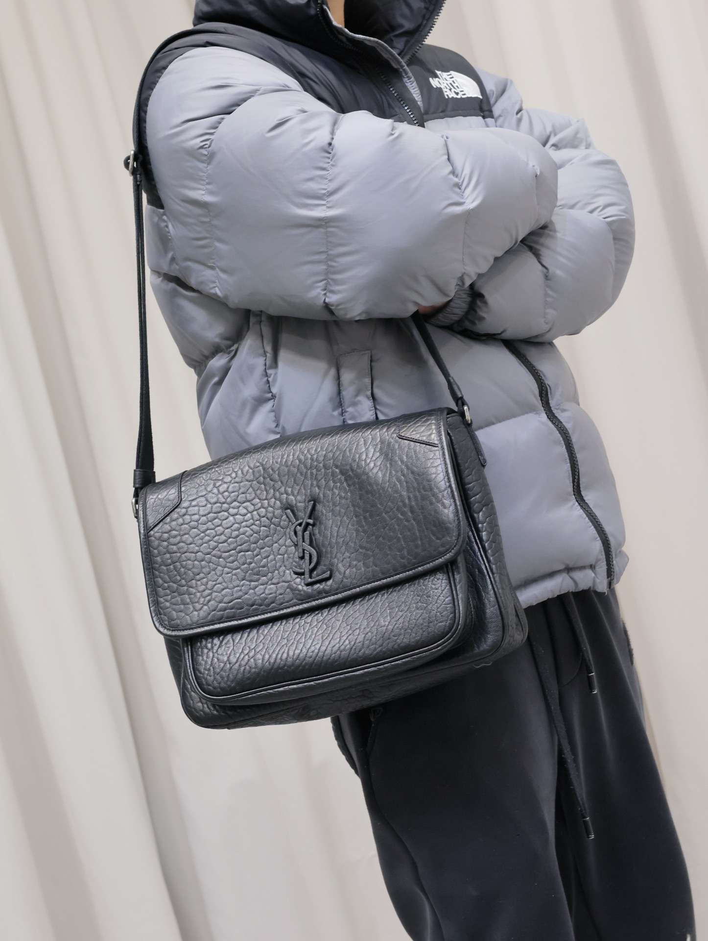 NO:213653,Reference for photos with the upper body_, Saint Laurent, saint laurent19860909随拍上身参考_,圣罗兰,saint laurent,Bag