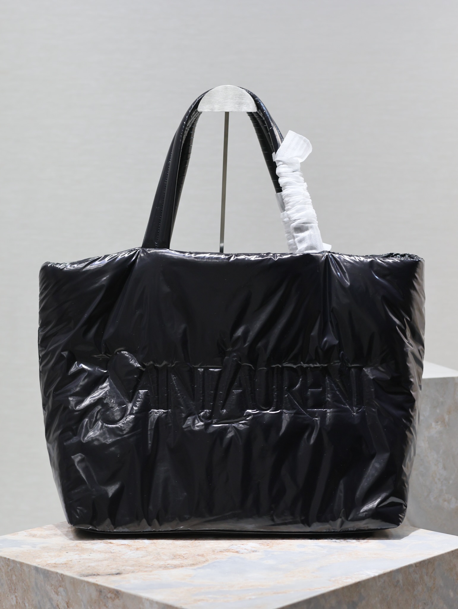 Borse Tote Nero Uomini Seta Fashion