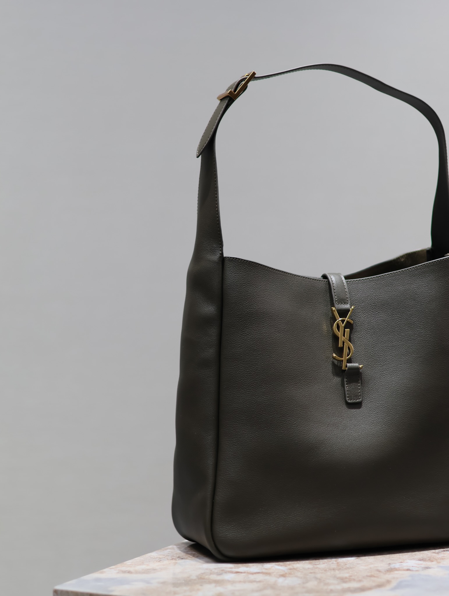 Saint Laurent [Original leather] Green_