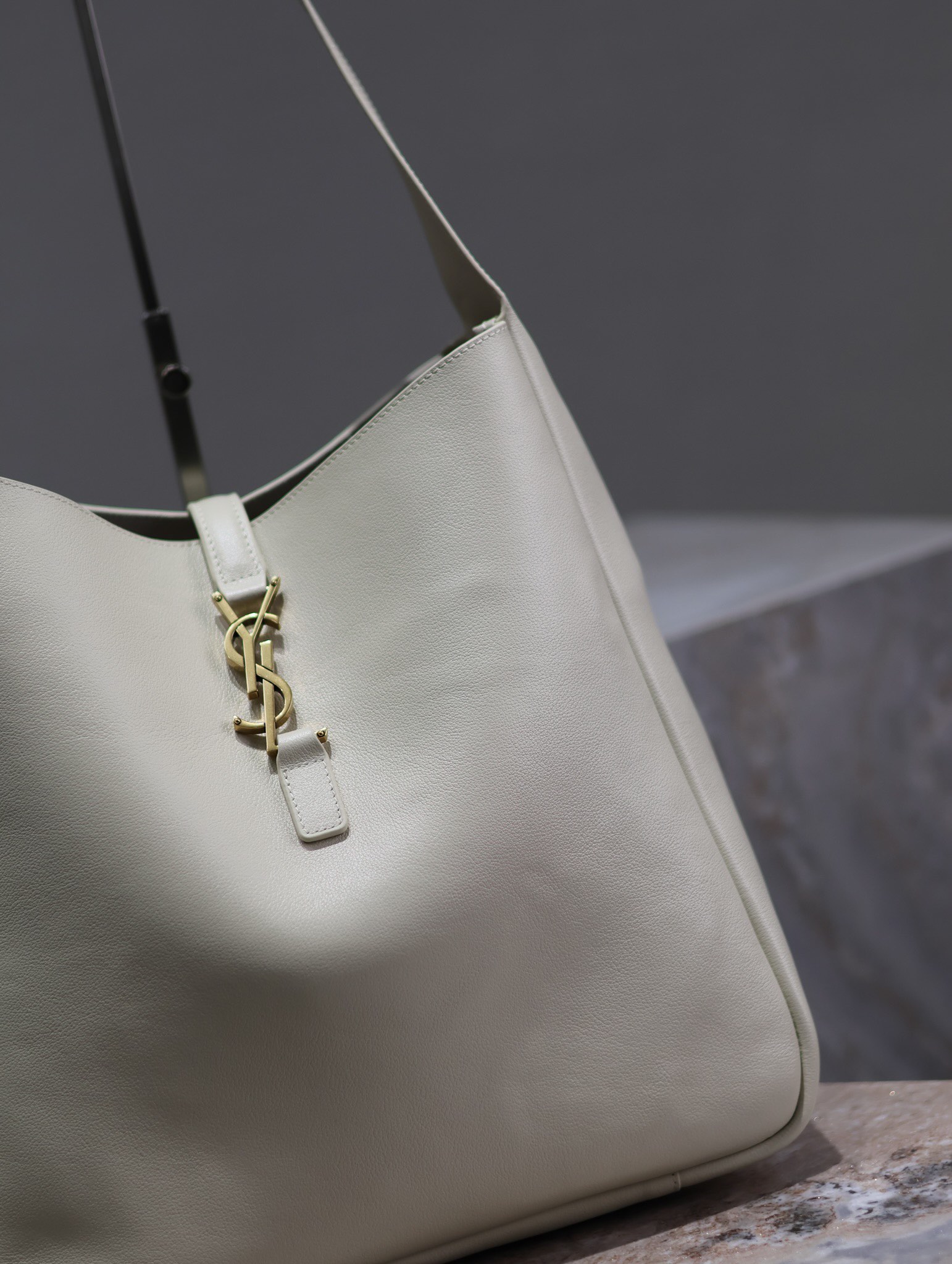 Saint Laurent [Original leather] White_