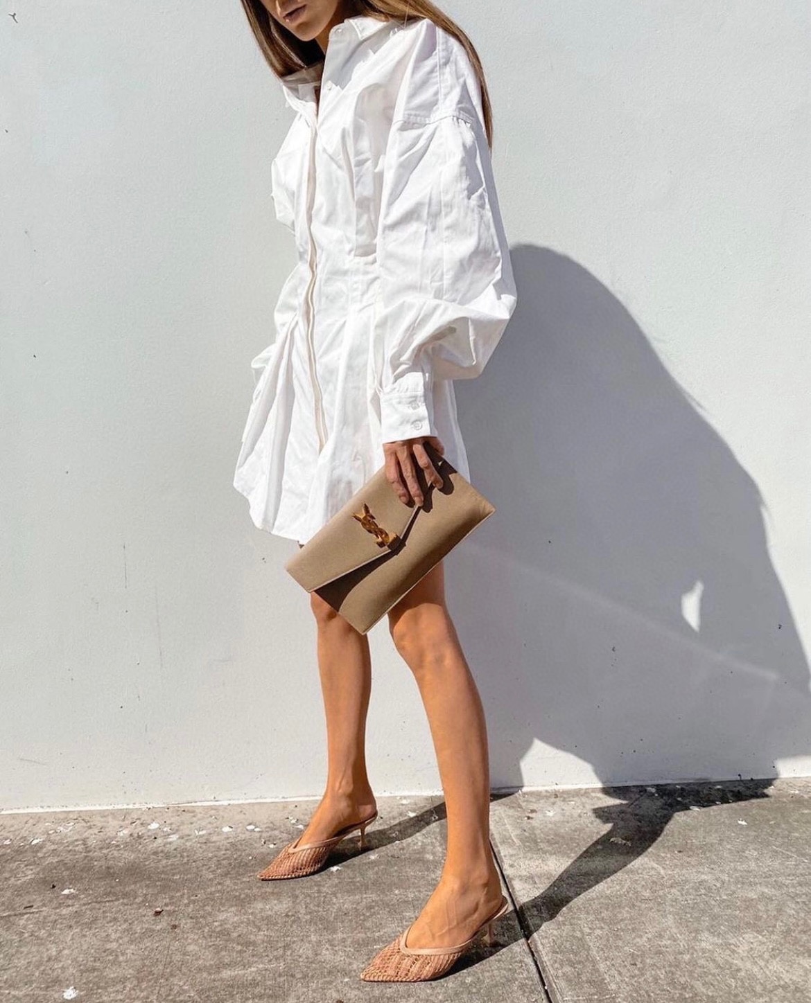 NO:389648,Ins Blogger Show_Apricot, Saint Laurent, saint laurent19860909Ins博主秀_杏色,圣罗兰,saint laurent,Bag