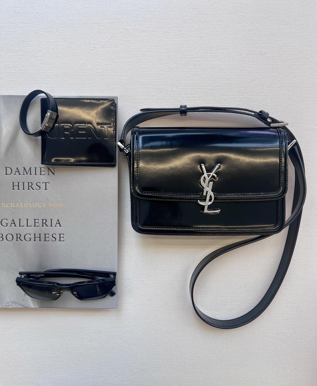 Saint Laurent Unique luster of leather