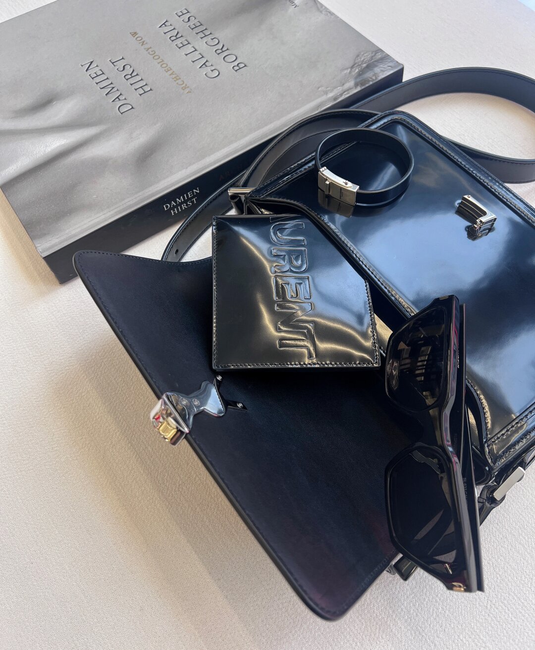 Saint Laurent Unique luster of leather
