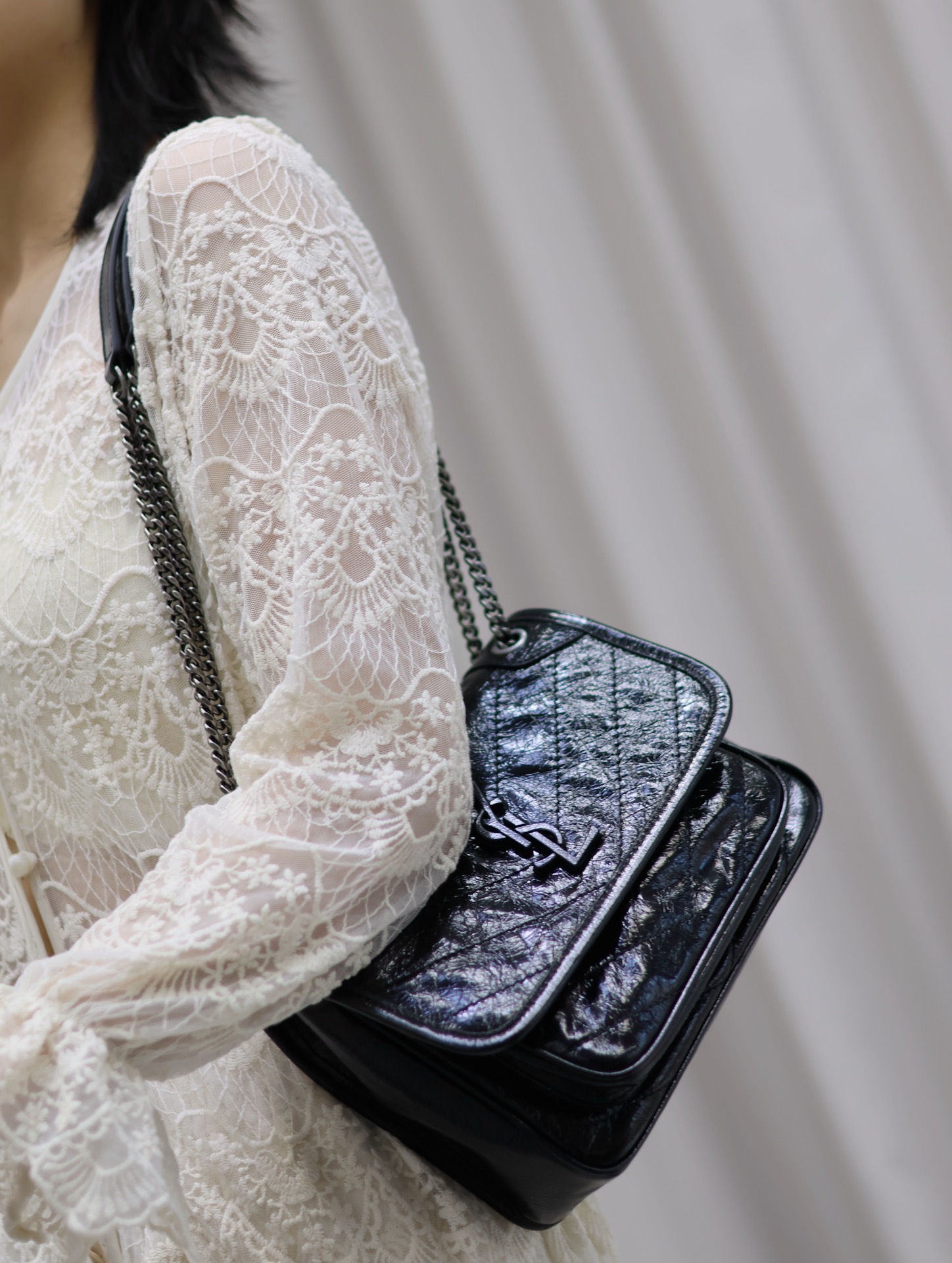 NO:388413,Reference for the upper body with a photo_22cm, Saint Laurent, saint laurent19860909随拍上身参考_22cm,圣罗兰,saint laurent,Bag