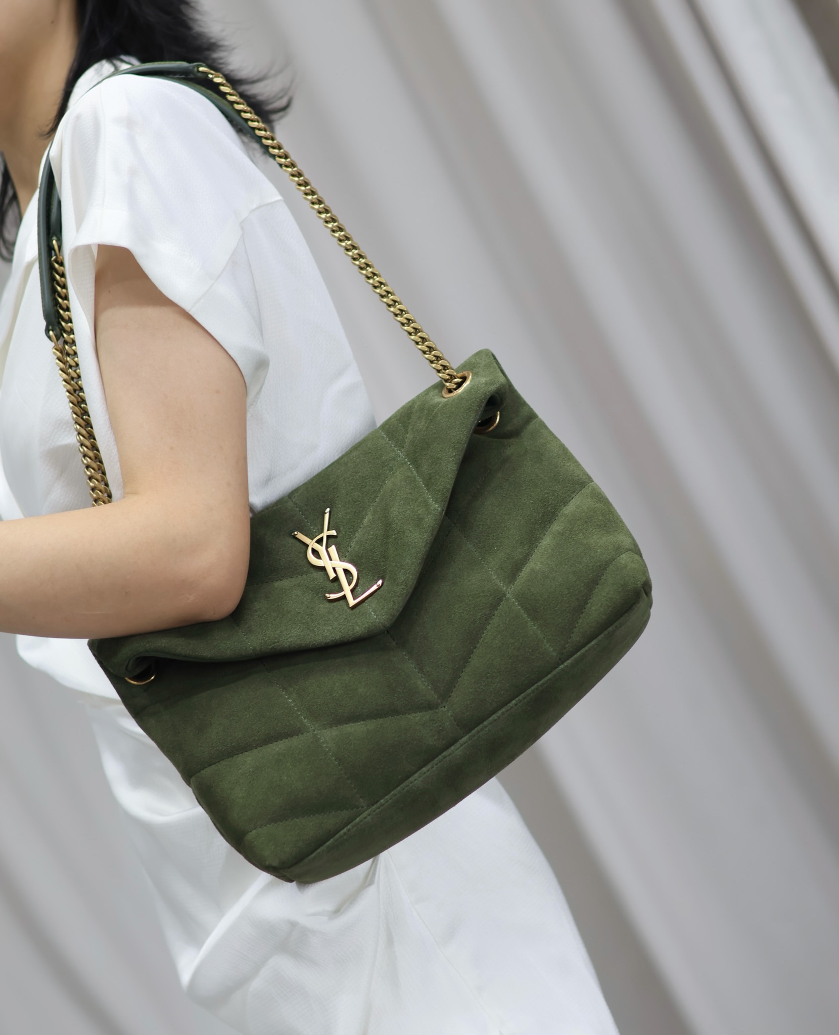 Saint Laurent Loulou puffer