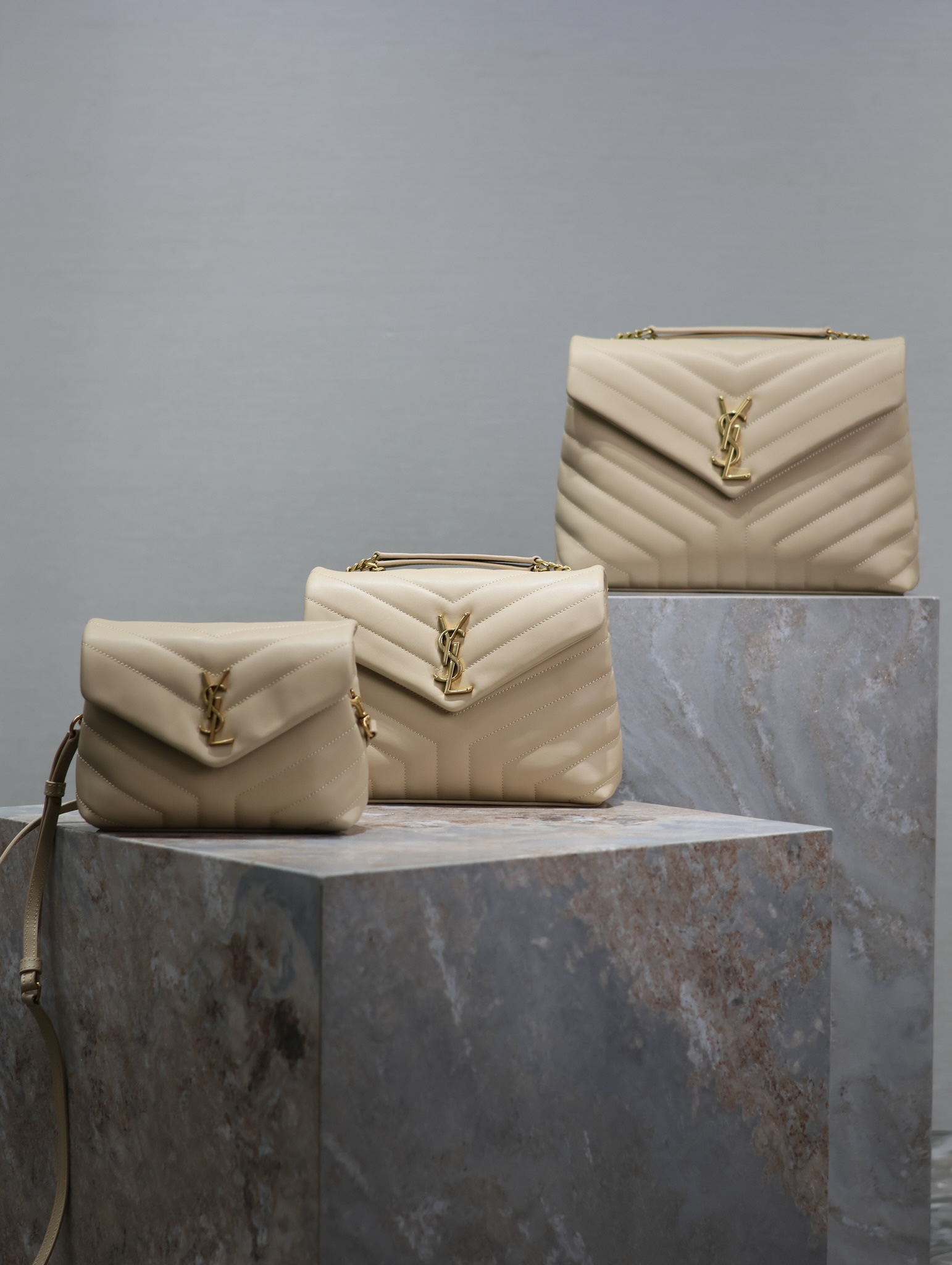 Loulou·beige 20/23/32cm