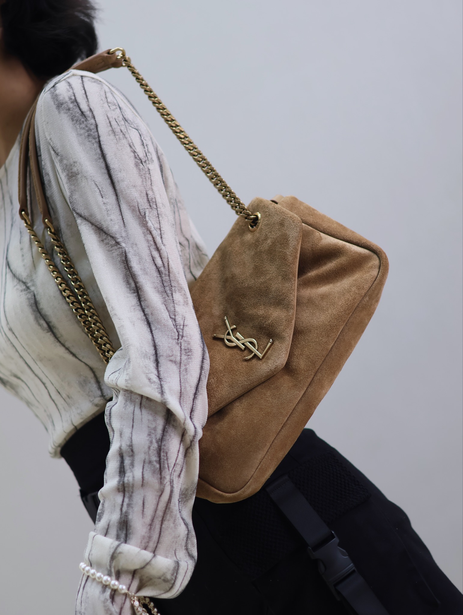 NO:208735,Take a picture of the upper body_, Saint Laurent, saint laurent19860909随拍上身图_,圣罗兰,saint laurent,Bag