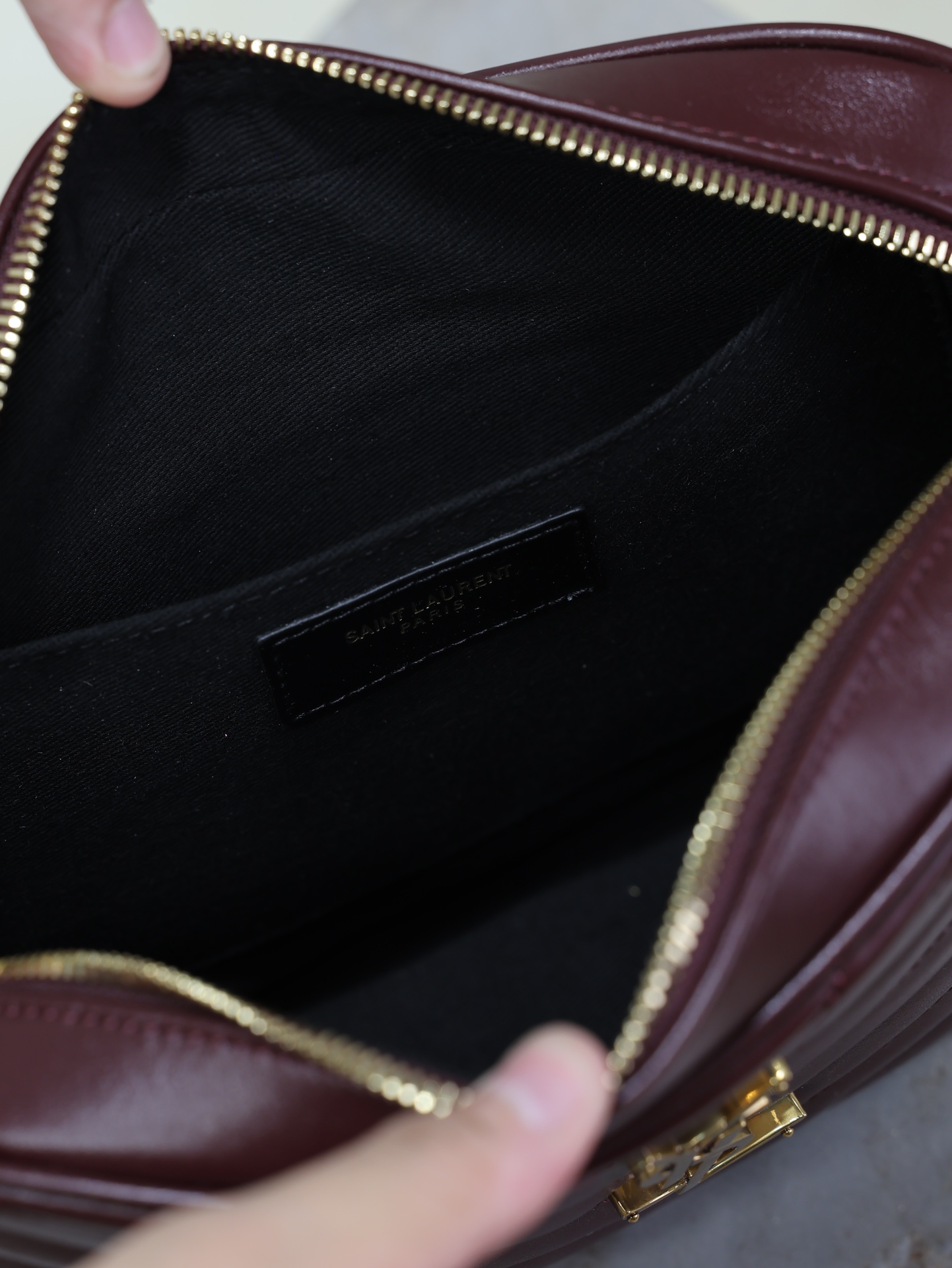 YSL taske rødbrun rød — photo 6