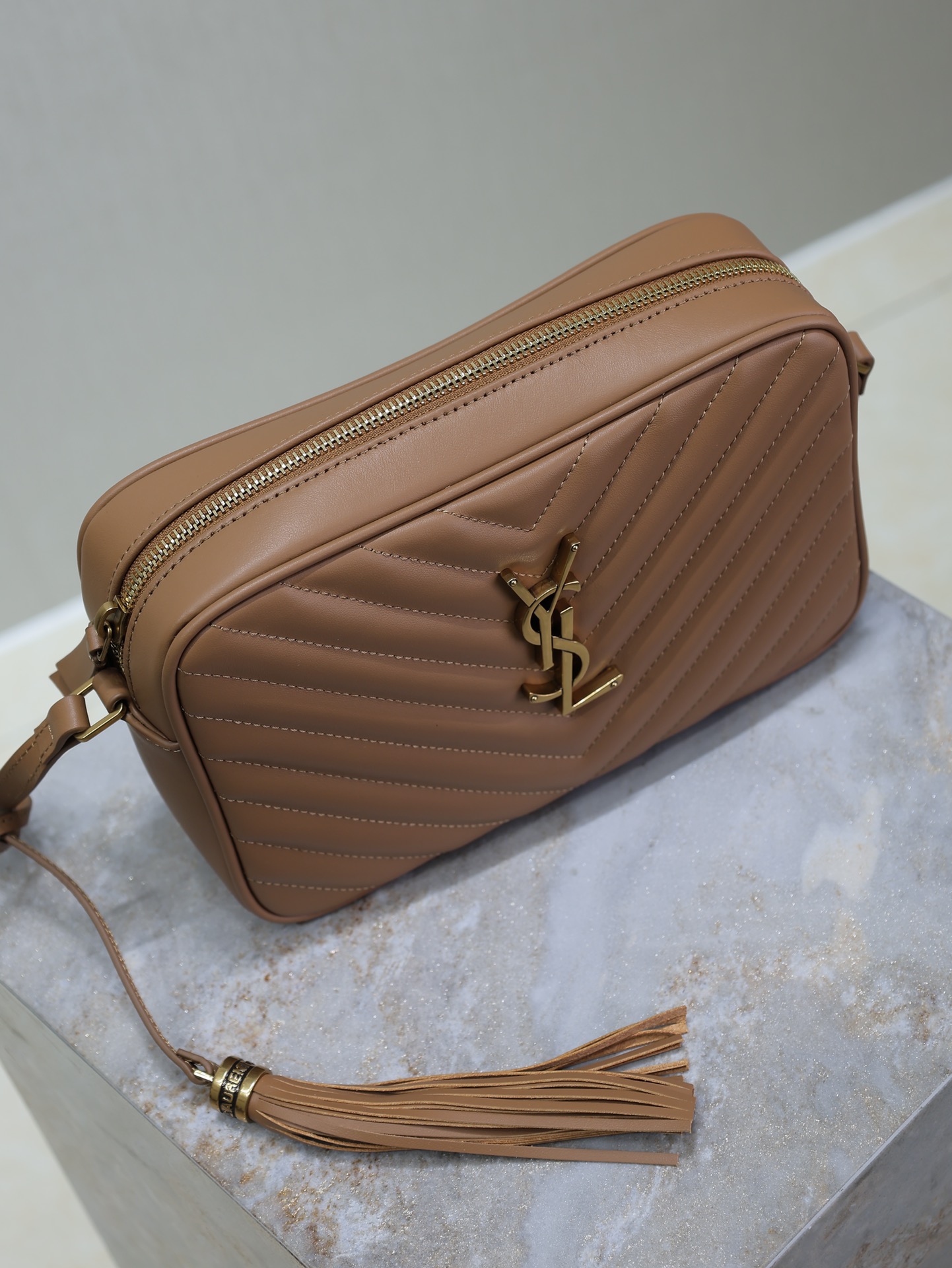 YSL bag caramel color· — photo 6