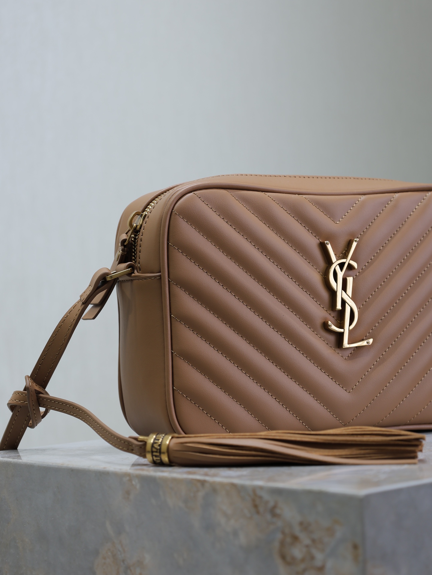 YSL bag caramel color· — photo 5