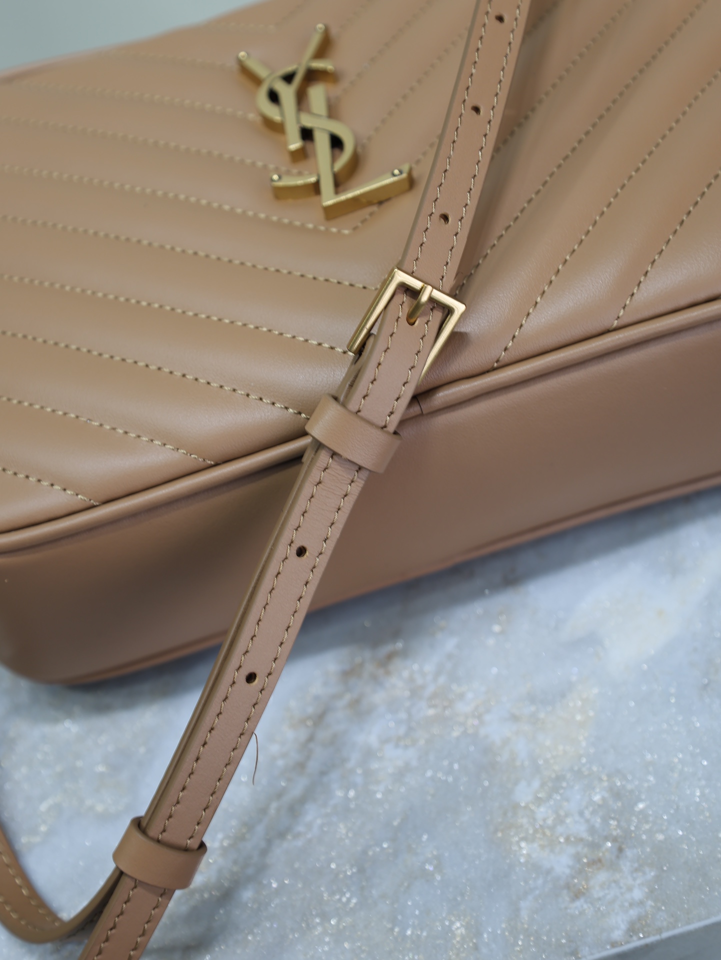 YSL bag caramel color· — photo 9