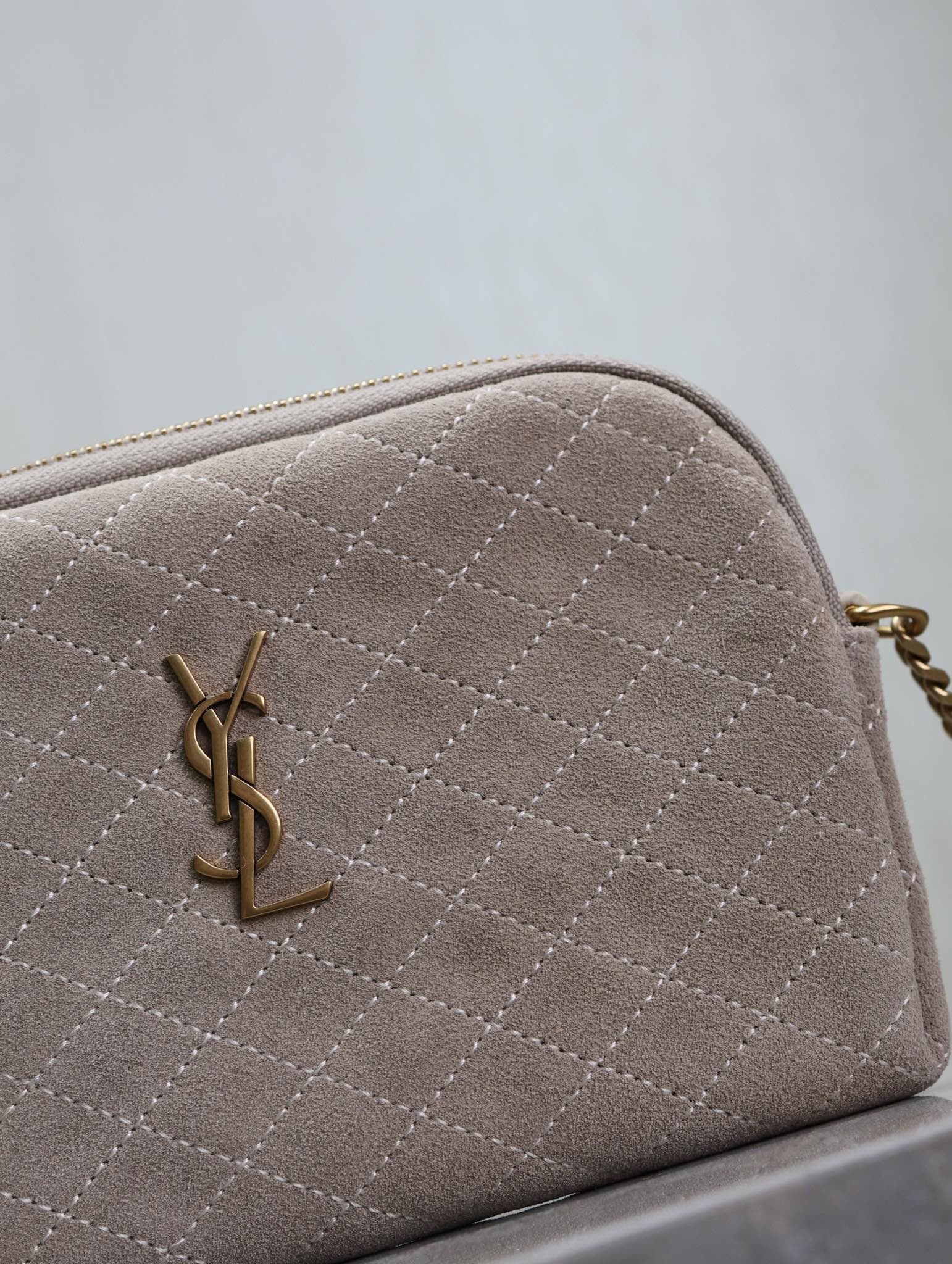 Saint Laurent Gray everyday shoulder