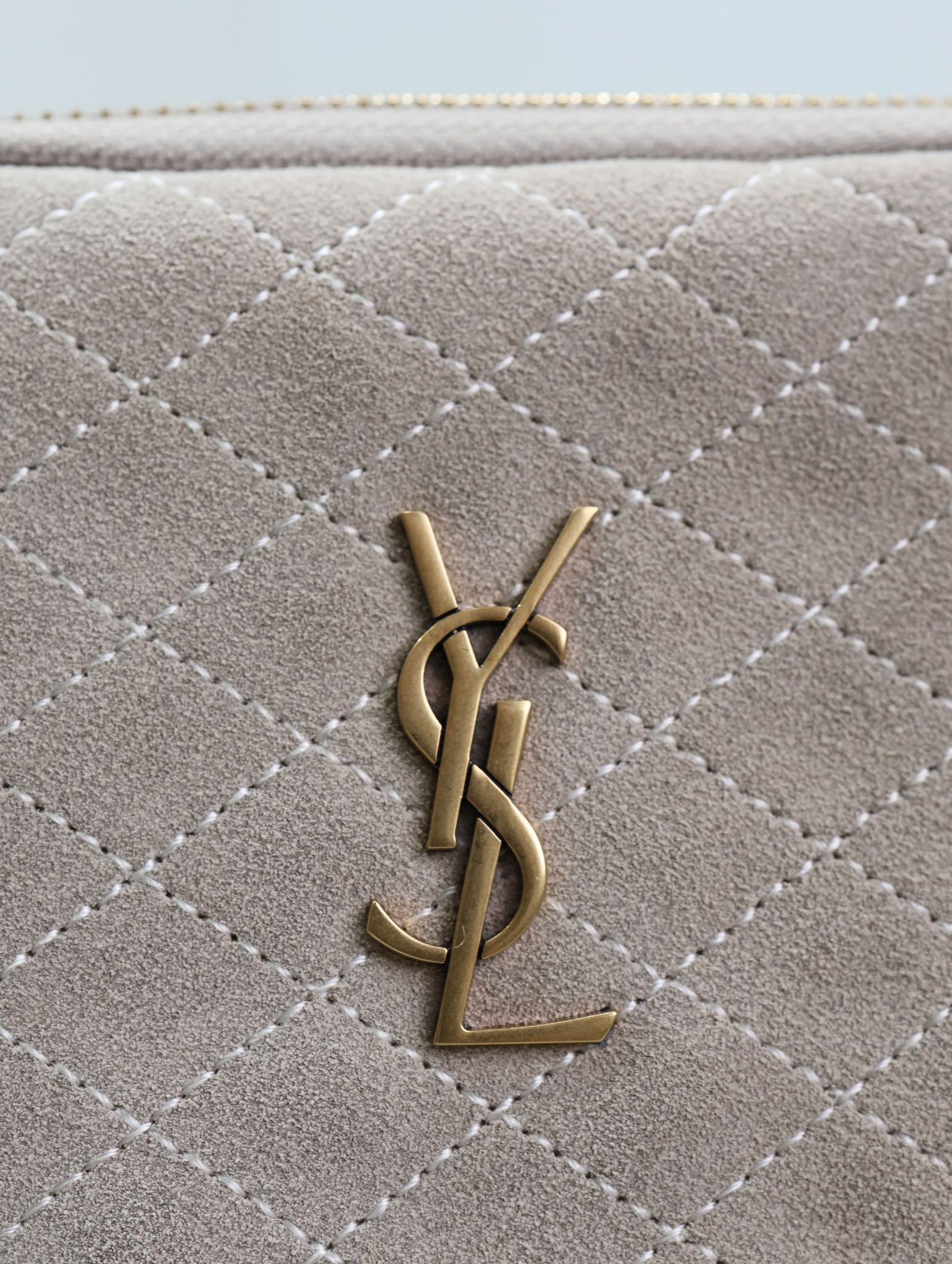 Saint Laurent Gray everyday shoulder