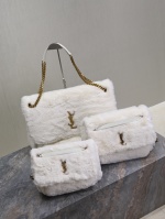 【YSL】 Niki_Autumn and winter rabbit fur style white·28/32/47cm 1 【YSL】 Niki_Autumn and winter rabbit fur style white·28/32/47cm