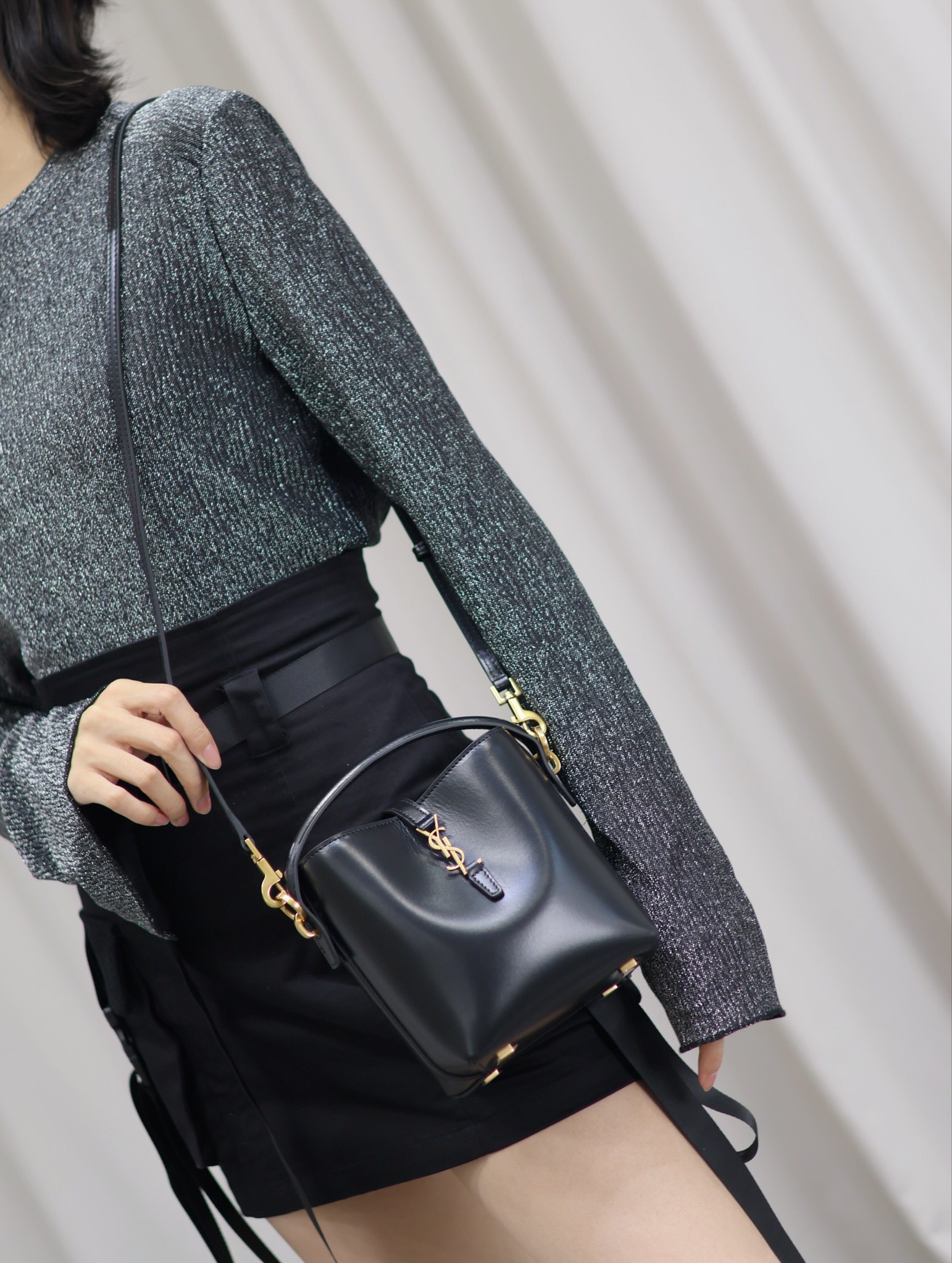 NO:555919,Casual upper body reference, saint laurent, saint laurent19860909随拍上身参考,圣罗兰,saint laurent,Bag