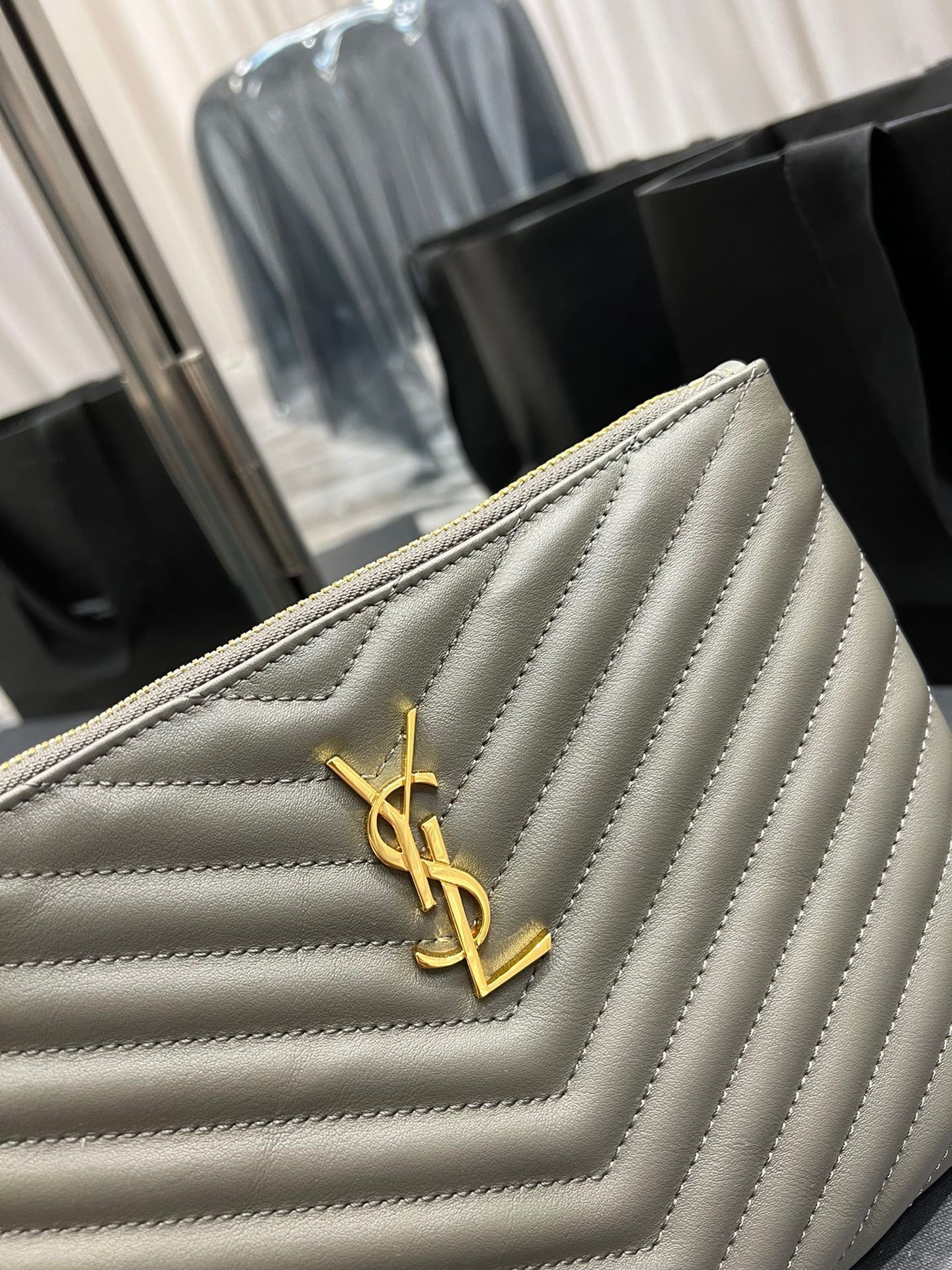 诺悠翩雅 Loro Piana 高定经典皮革女包手袋 #E1C9C8C7 4