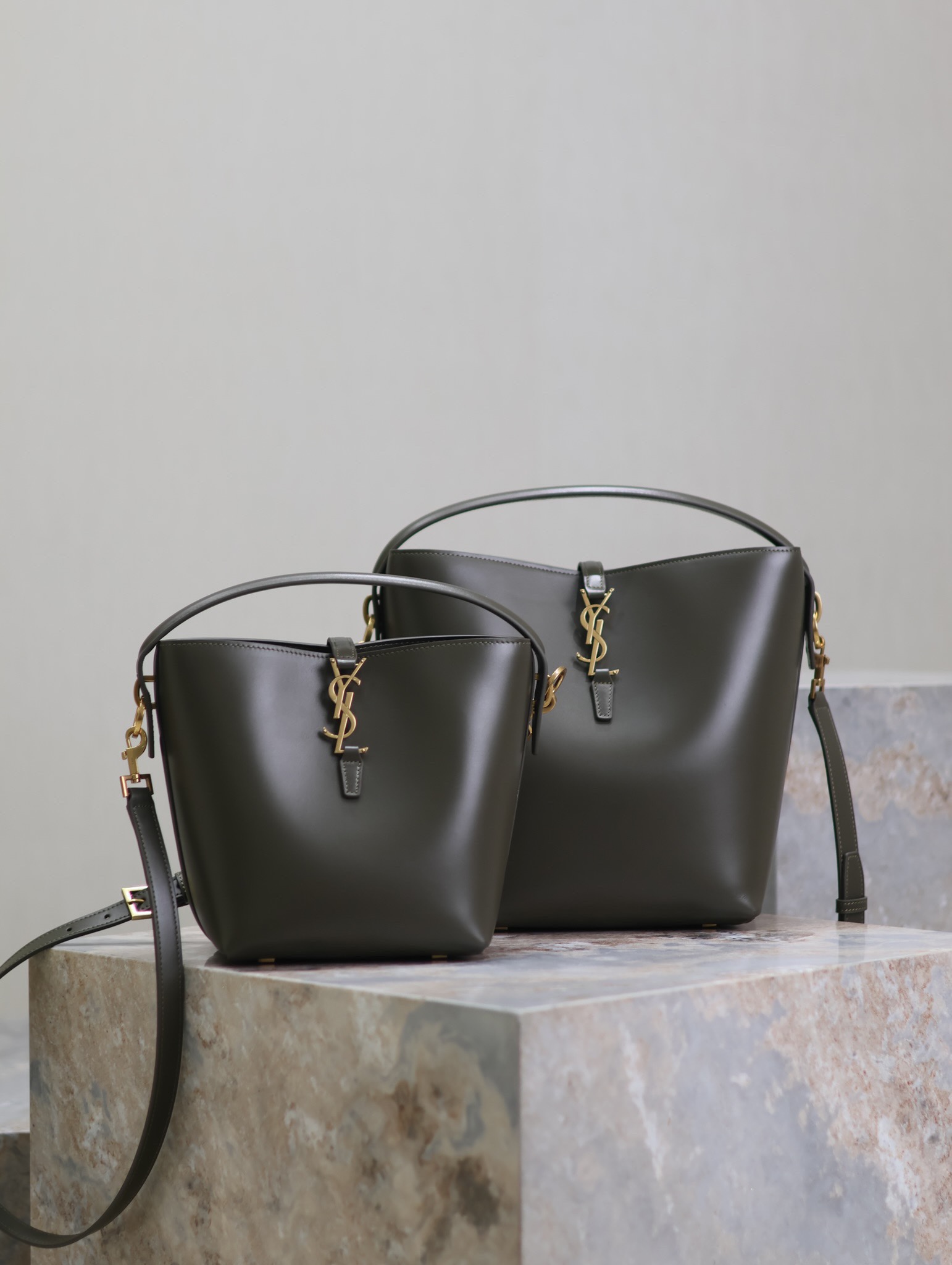 LE 37_bolso cubo, verde almizcle, 20/26 cm