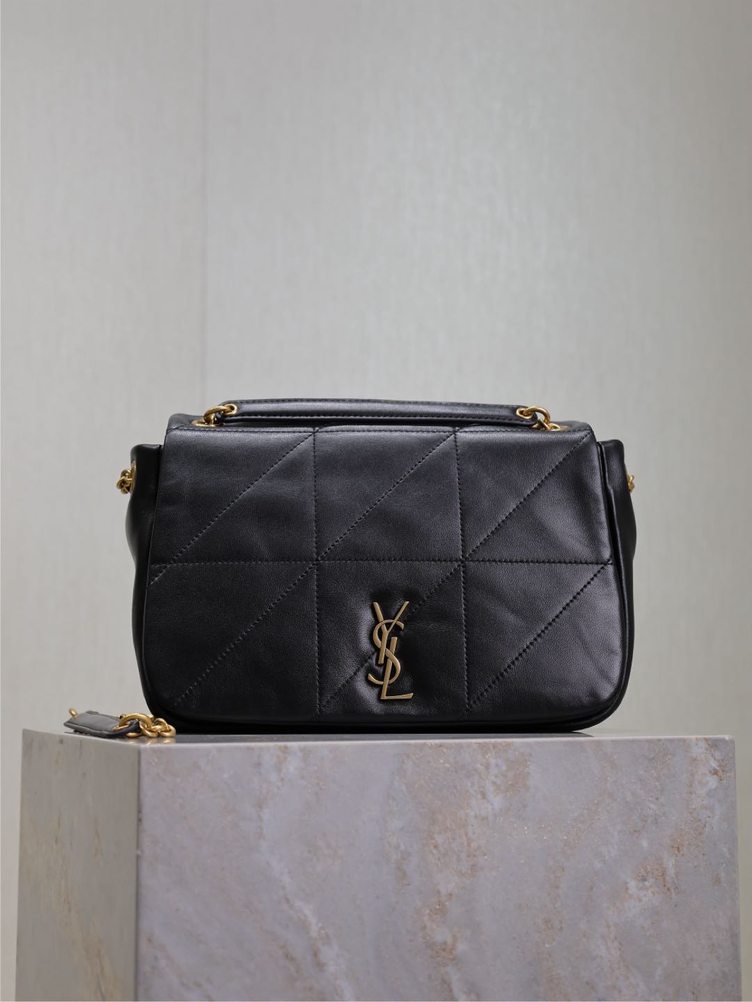 Negro · JAMIE 4.3_ talla pequeña Nuevo bolso grande realmente me llegó al corazón, ¿quién lo entiende? 💕 Piel de corde…