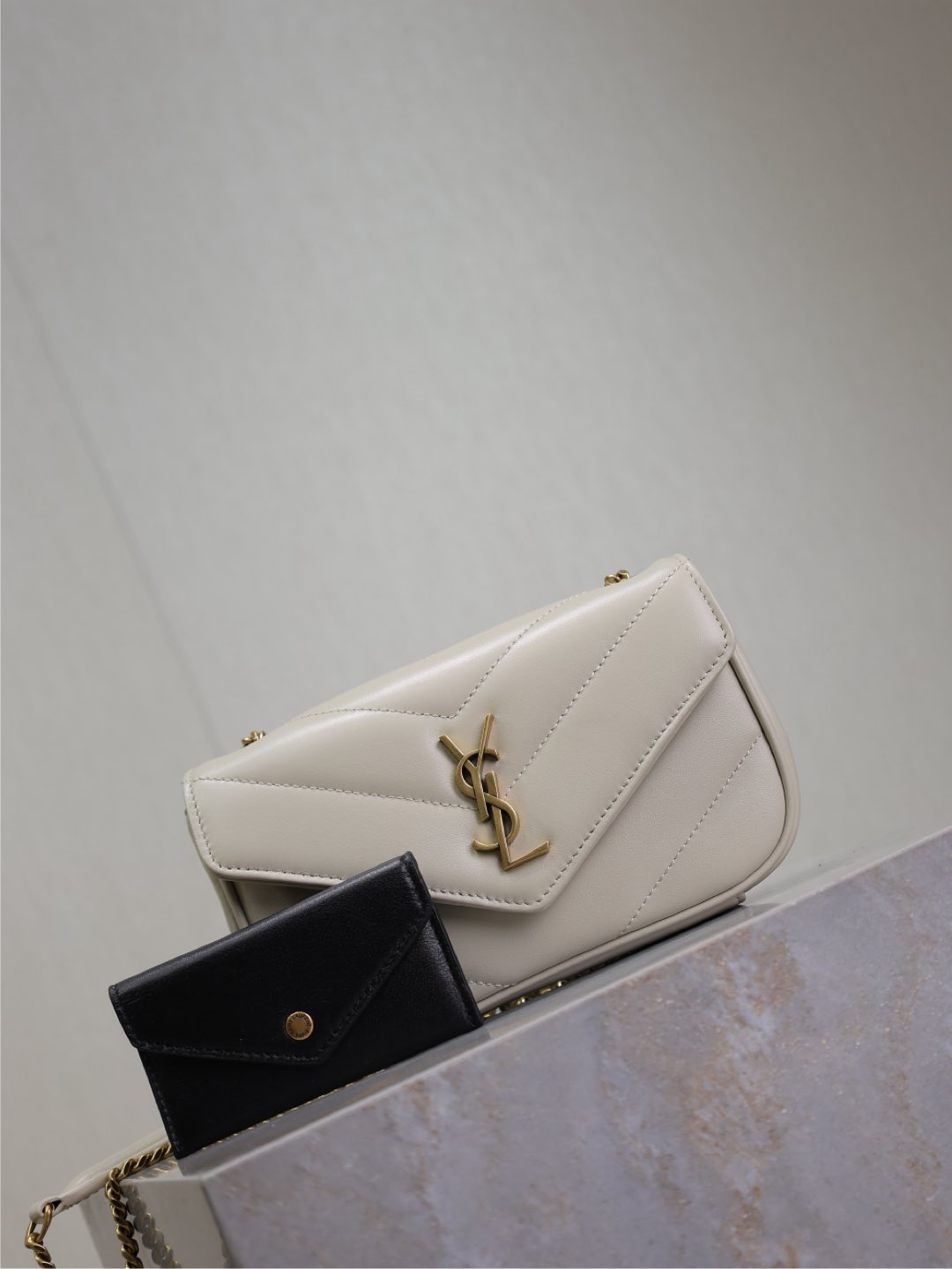 Bolso YSL Blanco 20cm — photo 2