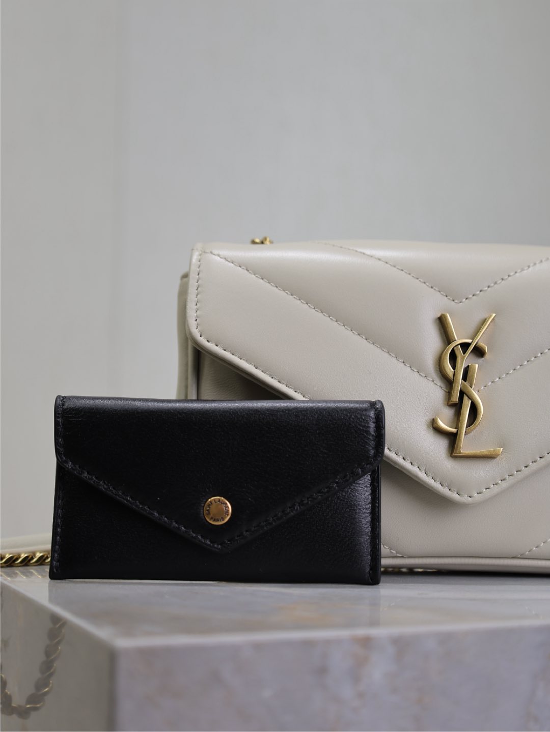Bolso YSL Blanco 20cm — photo 3