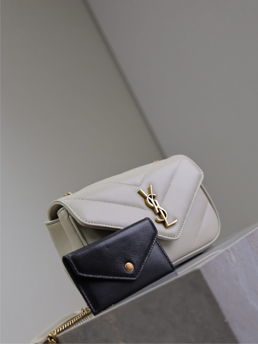 Bolso YSL Blanco 20cm — photo 4