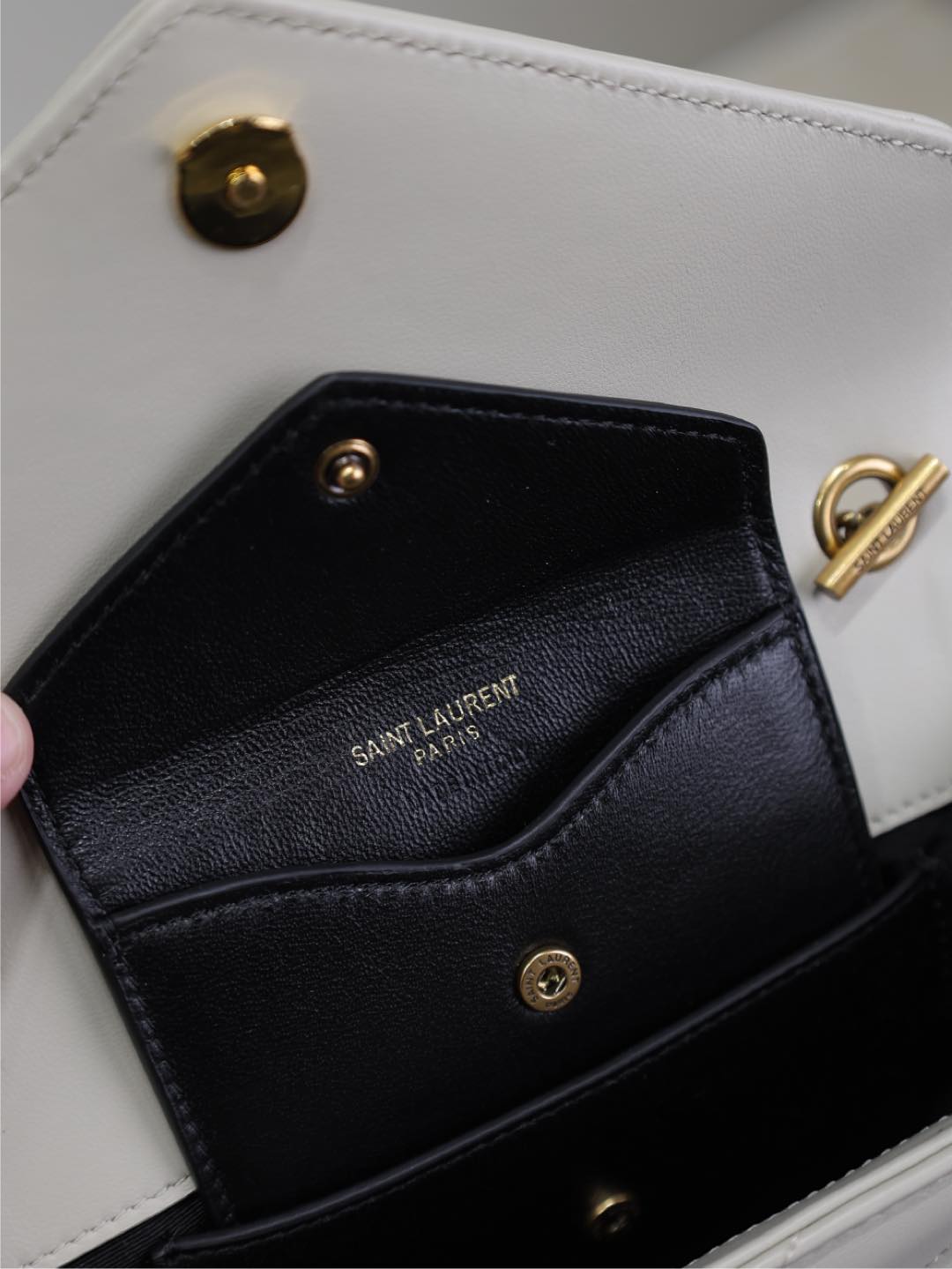 Bolso YSL Blanco 20cm — photo 9
