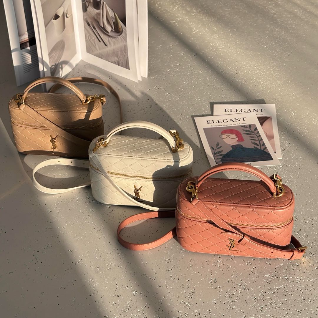 NO:390877,Gaby's new color scheme is coming, super gentle color scheme, sweet and heartwarming, Saint Laurent, saint laurent19860909Gaby全新色系来袭 超温柔配色 甜蜜暖心,圣罗兰,saint laurent,Bag