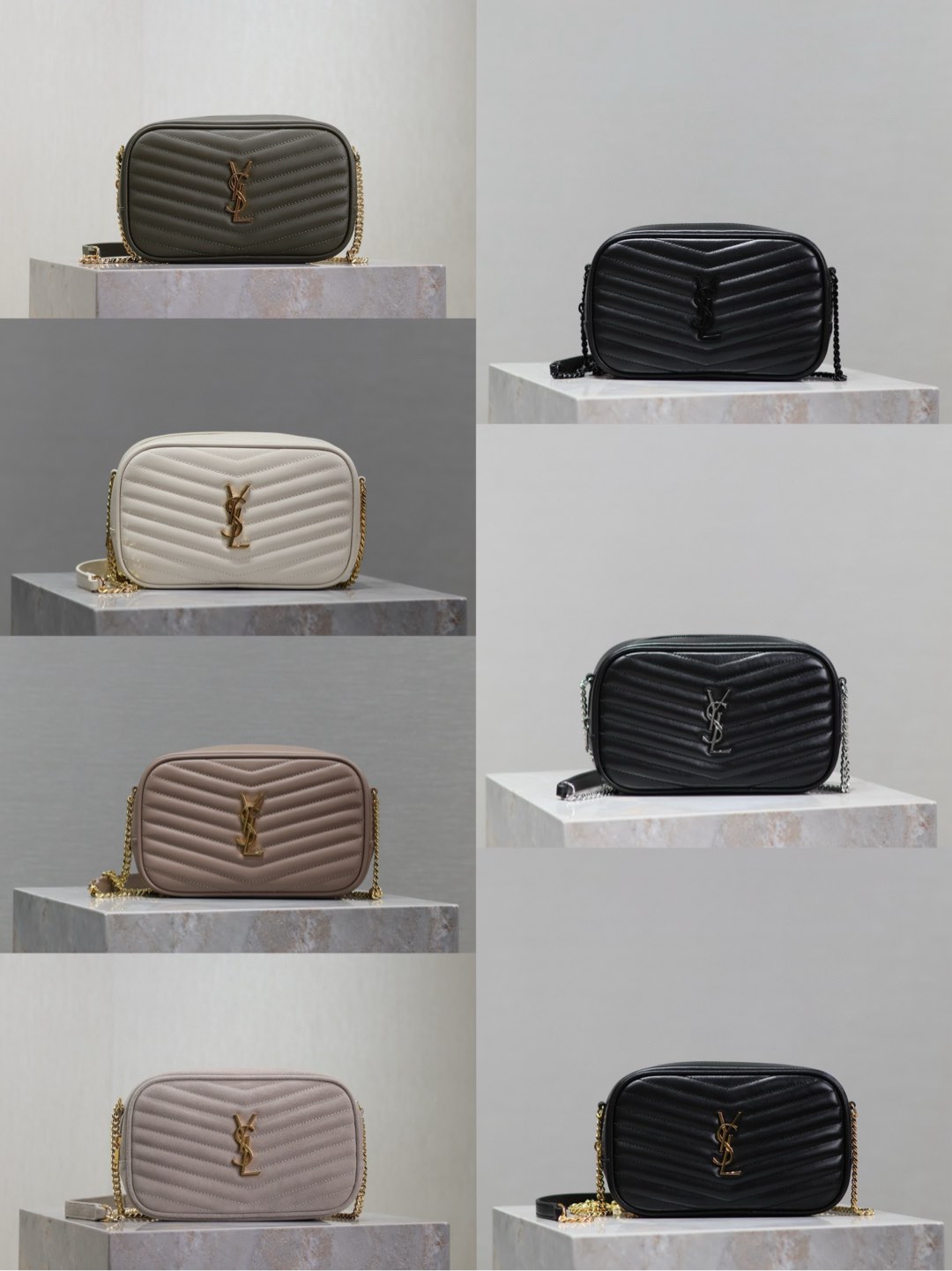 Lou mini bag· Cámara lisa/ante colección