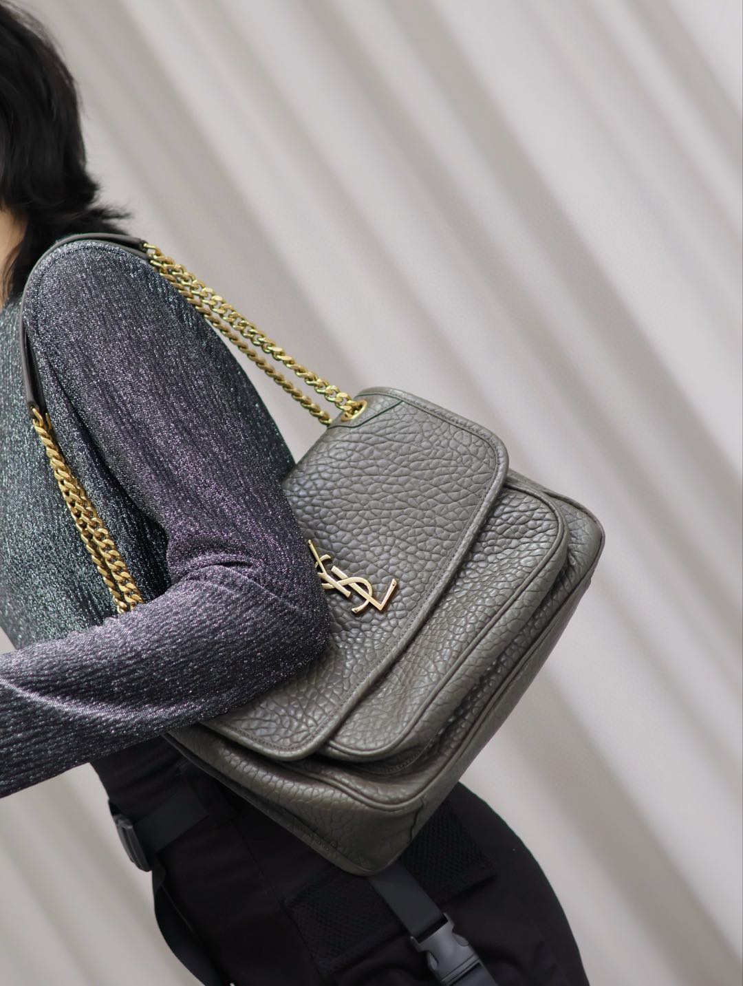 NO:772399,Reference for shooting upper body_, saint laurent, saint laurent19860909随拍上身参考_,圣罗兰,saint laurent,Bag