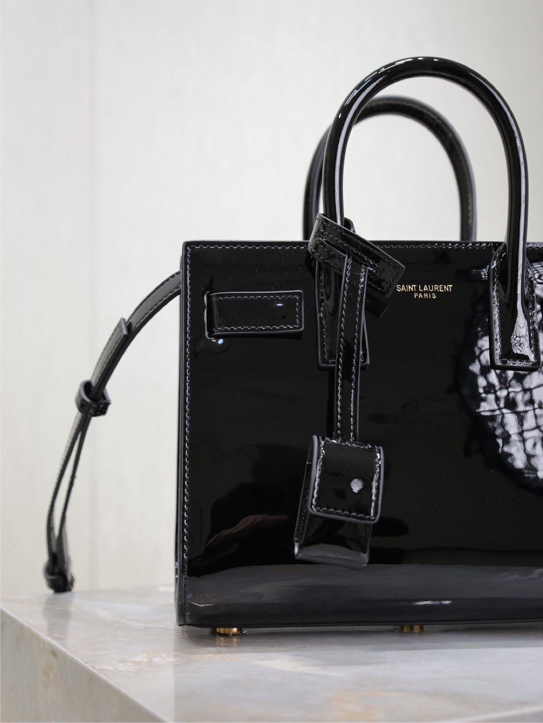 Bolsa YSL Preta 22cm — photo 3