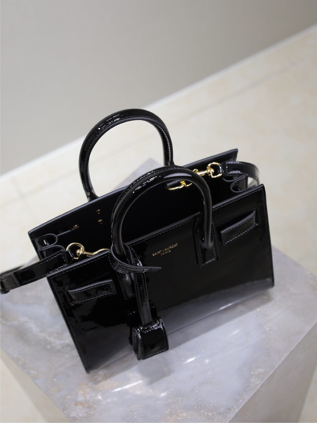 Bolsa YSL Preta 22cm — photo 5