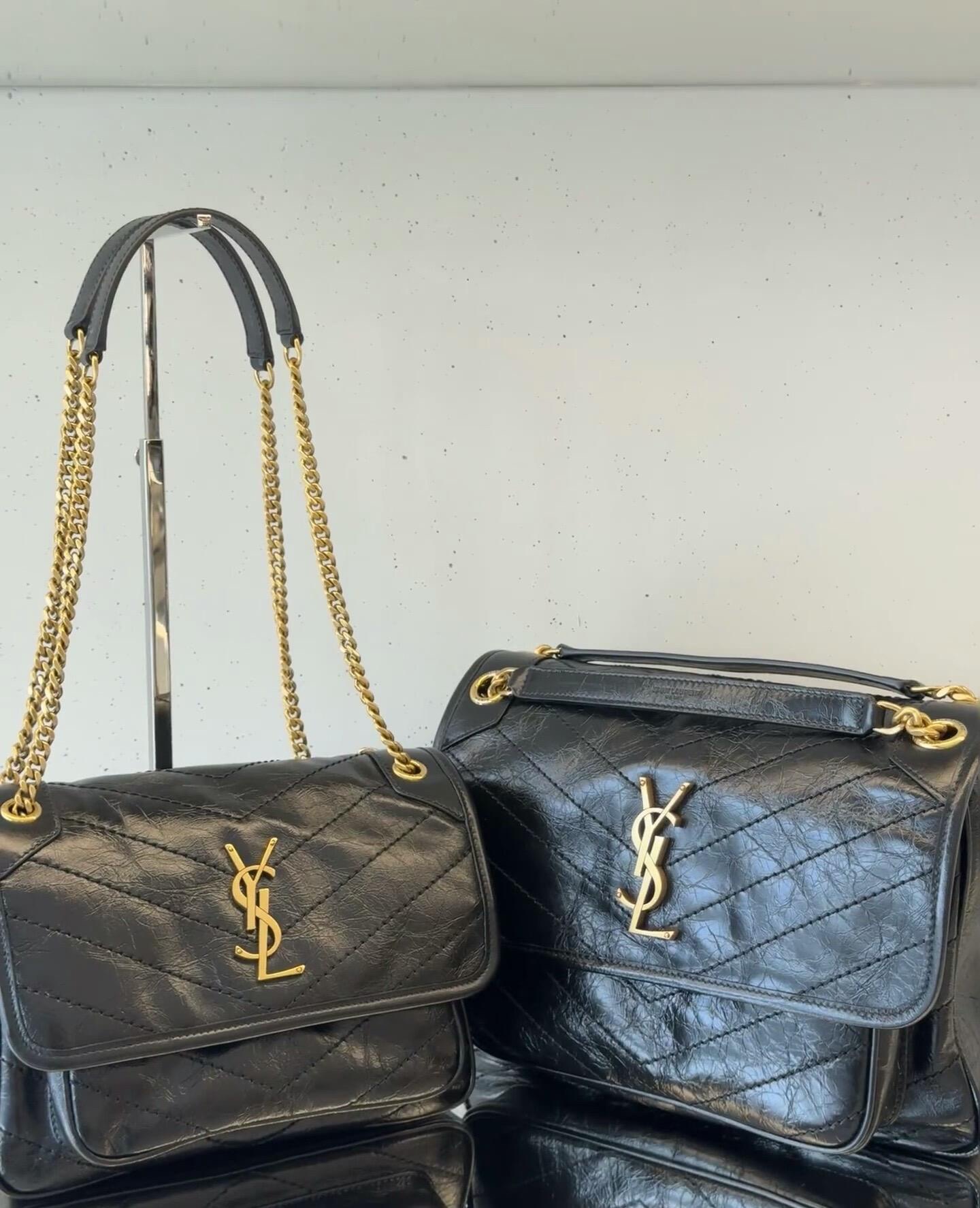 NO:556020,The golden logo is more refined and fashionable, saint laurent, saint laurent19860909金色logo 更精致更时髦,圣罗兰,saint laurent,Bag