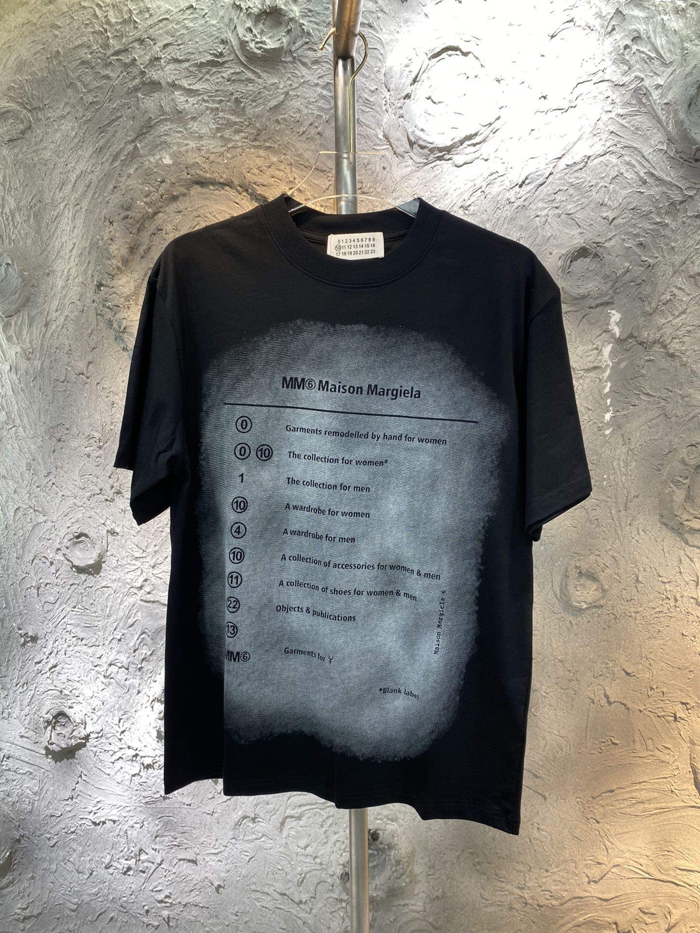 Maison Margiela Ropa Camiseta Impresión Universal para hombres y mujeres Algodón de doble hilo Tejidos Nylon Manga corta