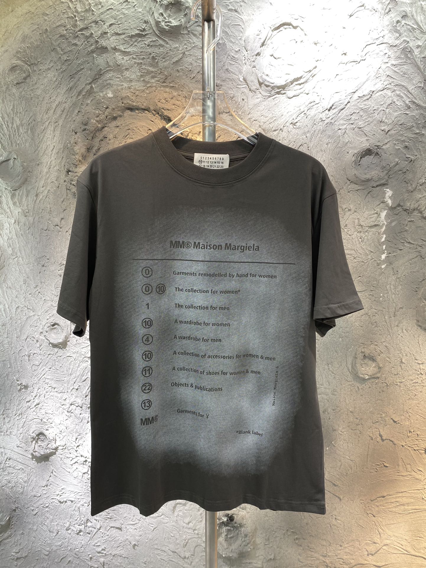 Maison Margiela Ropa Camiseta Impresión Universal para hombres y mujeres Algodón de doble hilo Tejidos Nylon Manga corta