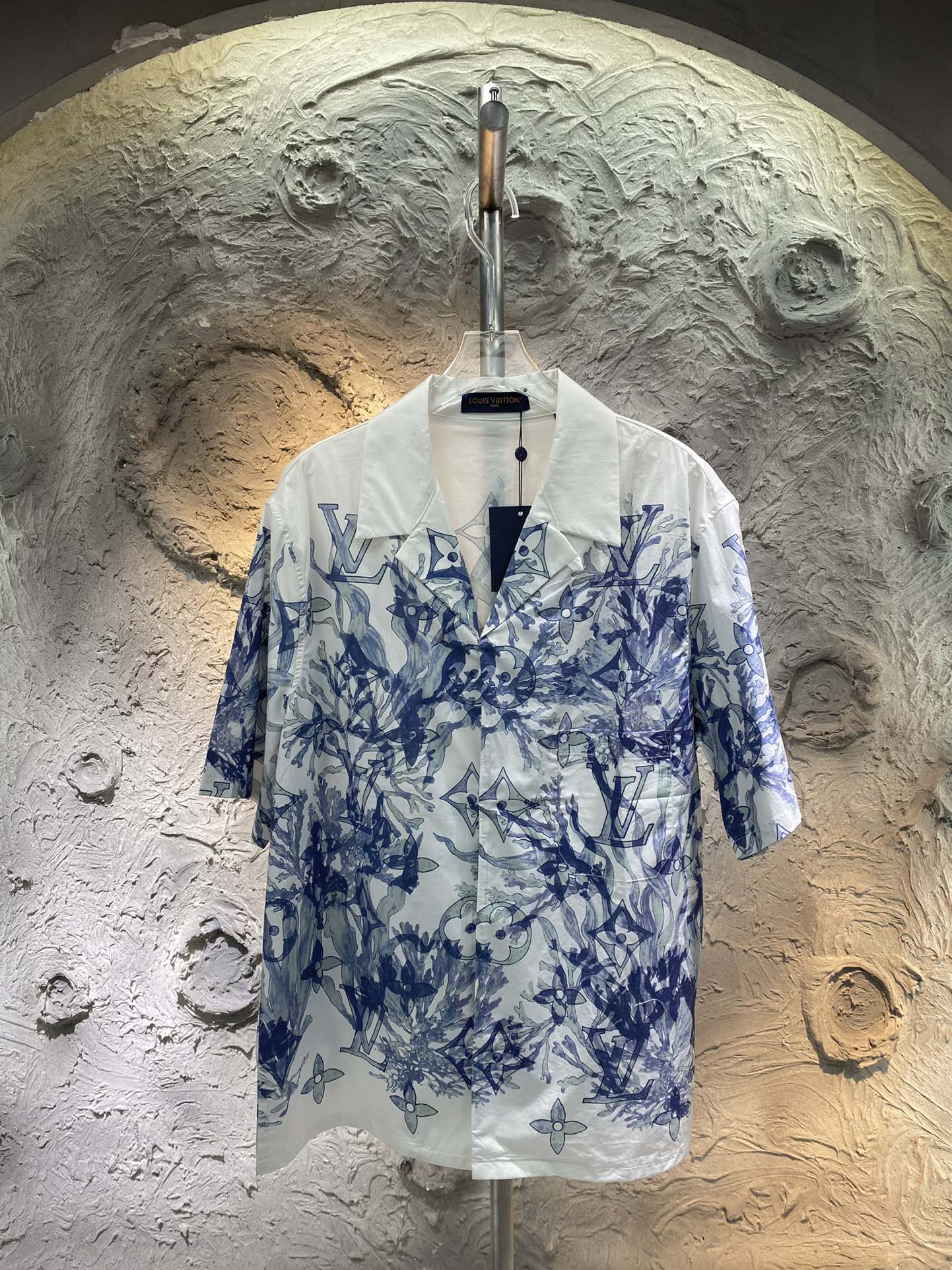 Louis Vuitton Odzież Koszule i bluzki Hurtowe Chiny
 Drukowanie Unisex