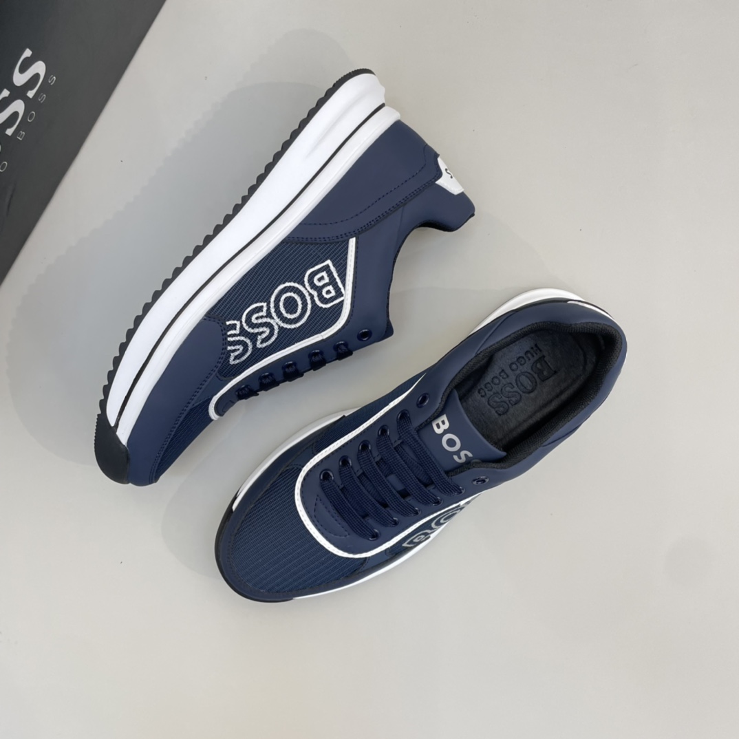 Precio de venta: 180 PMarca: Boss* "Boss*" lowtop sneakersTalla: 38-44 (se puede personalizar hasta 