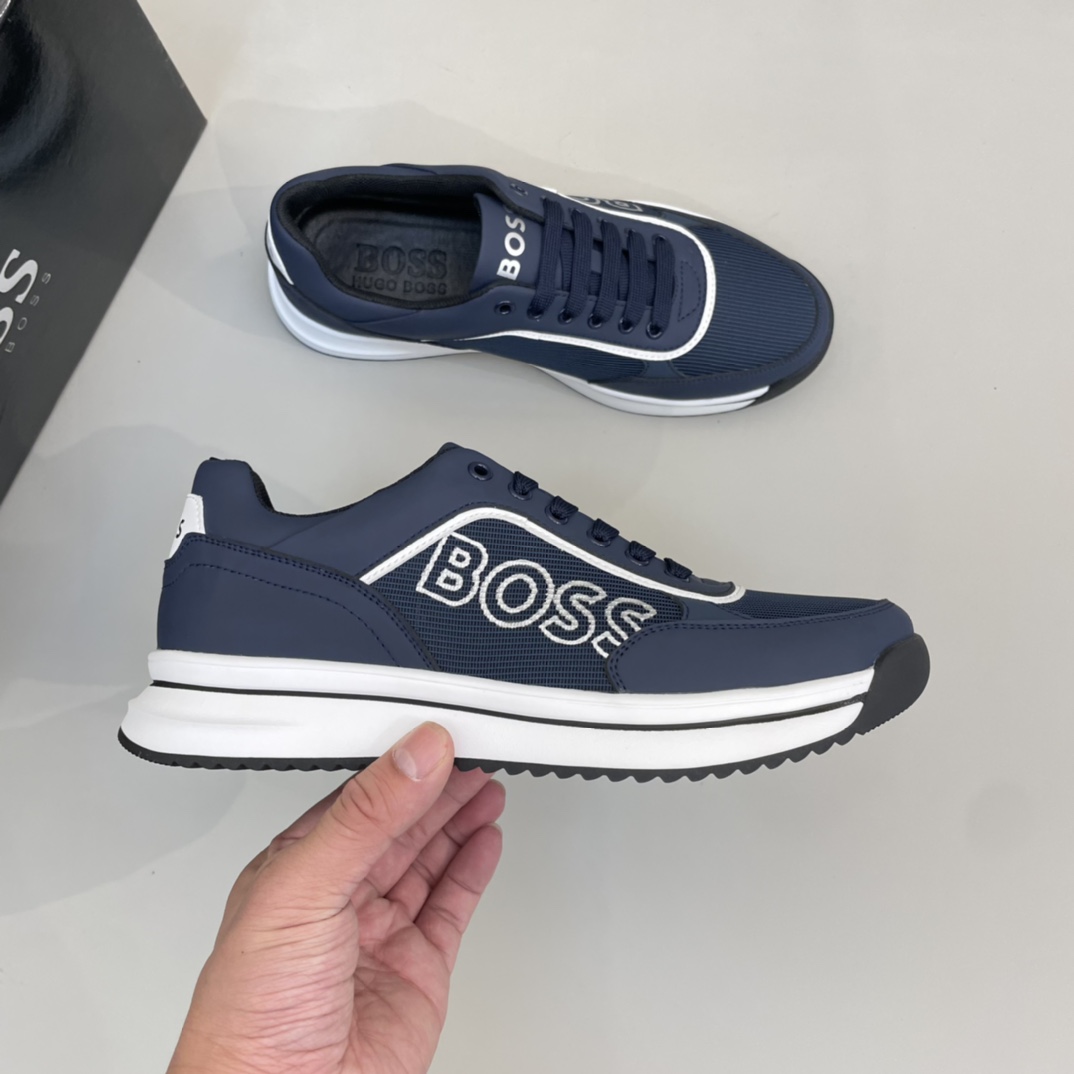 Precio de venta: 180 PMarca: Boss* "Boss*" lowtop sneakersTalla: 38-44 (se puede personalizar hasta 