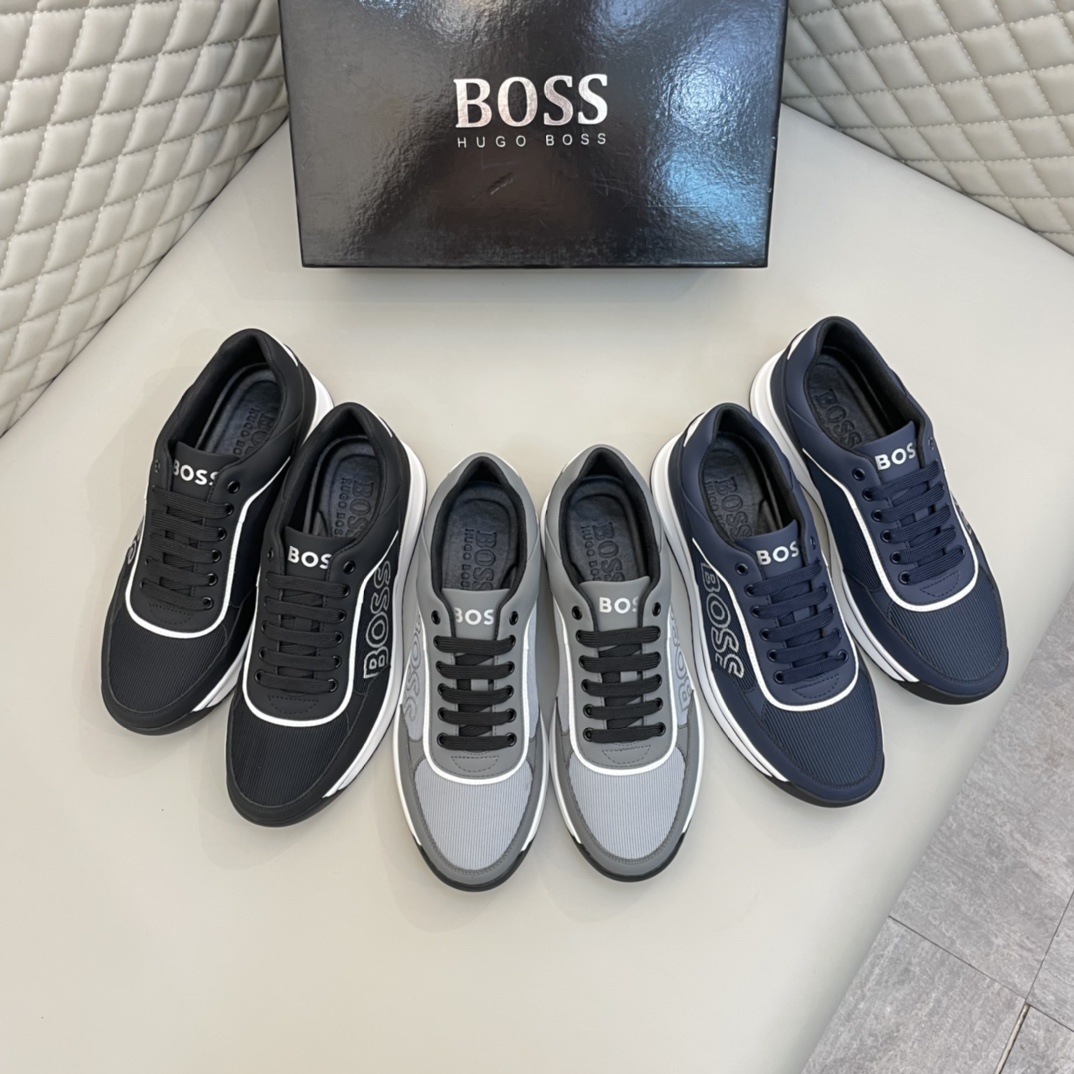 Precio de venta: 180 PMarca: Boss* "Boss*" lowtop sneakersTalla: 38-44 (se puede personalizar hasta 
