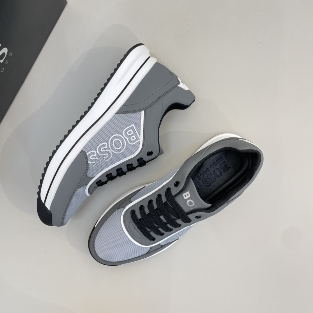 Precio de venta: 180 PMarca: Boss* "Boss*" lowtop sneakersTalla: 38-44 (se puede personalizar hasta 