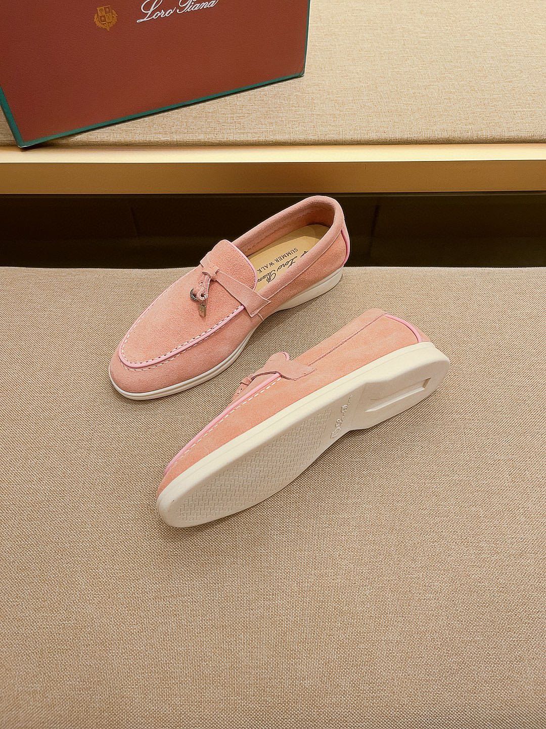 Precio de fábrica:Obtener Loro Piana 2023 Zapatos mocasín nuevo cuenta con una parte superior de gam
